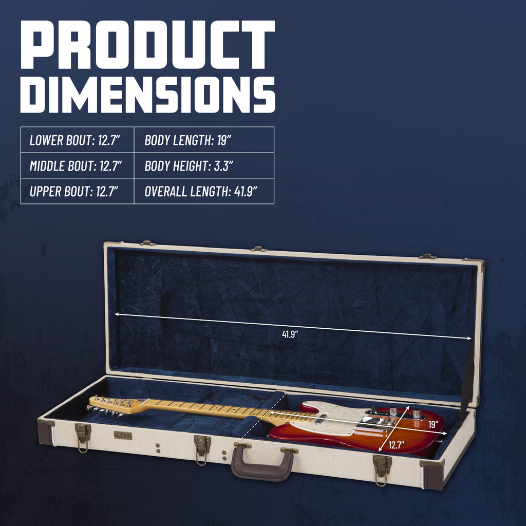 Journeyman Electric Guitar Deluxe Wood Case