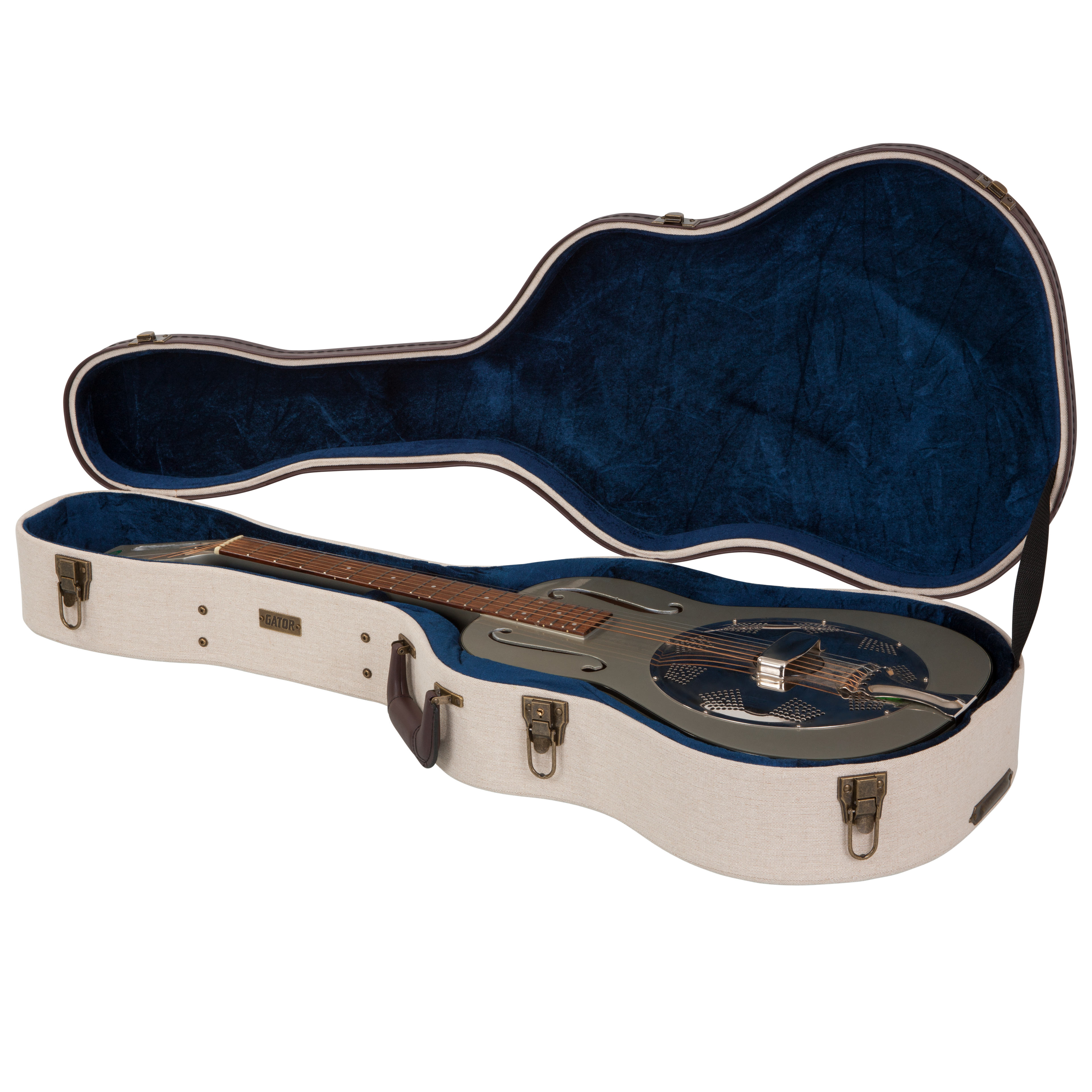 Journeyman Resonator Guitar Deluxe Wood Case