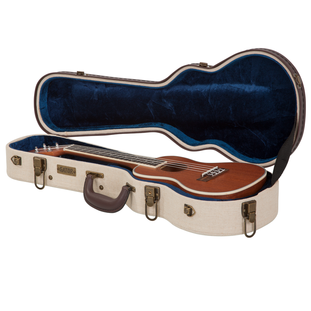 Journeyman Concert Style Ukulele Deluxe Wood Case