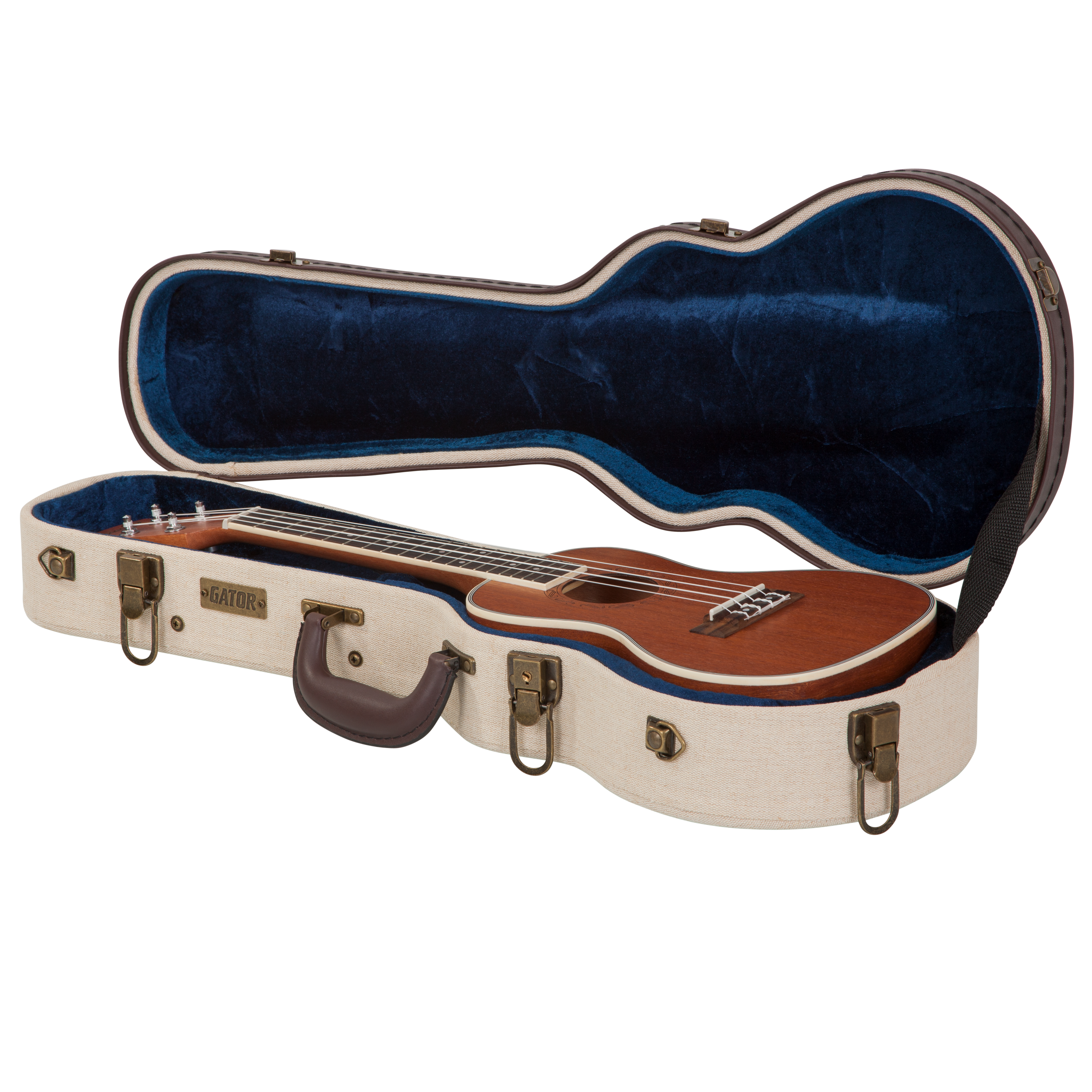 Journeyman Concert Style Ukulele Deluxe Wood Case