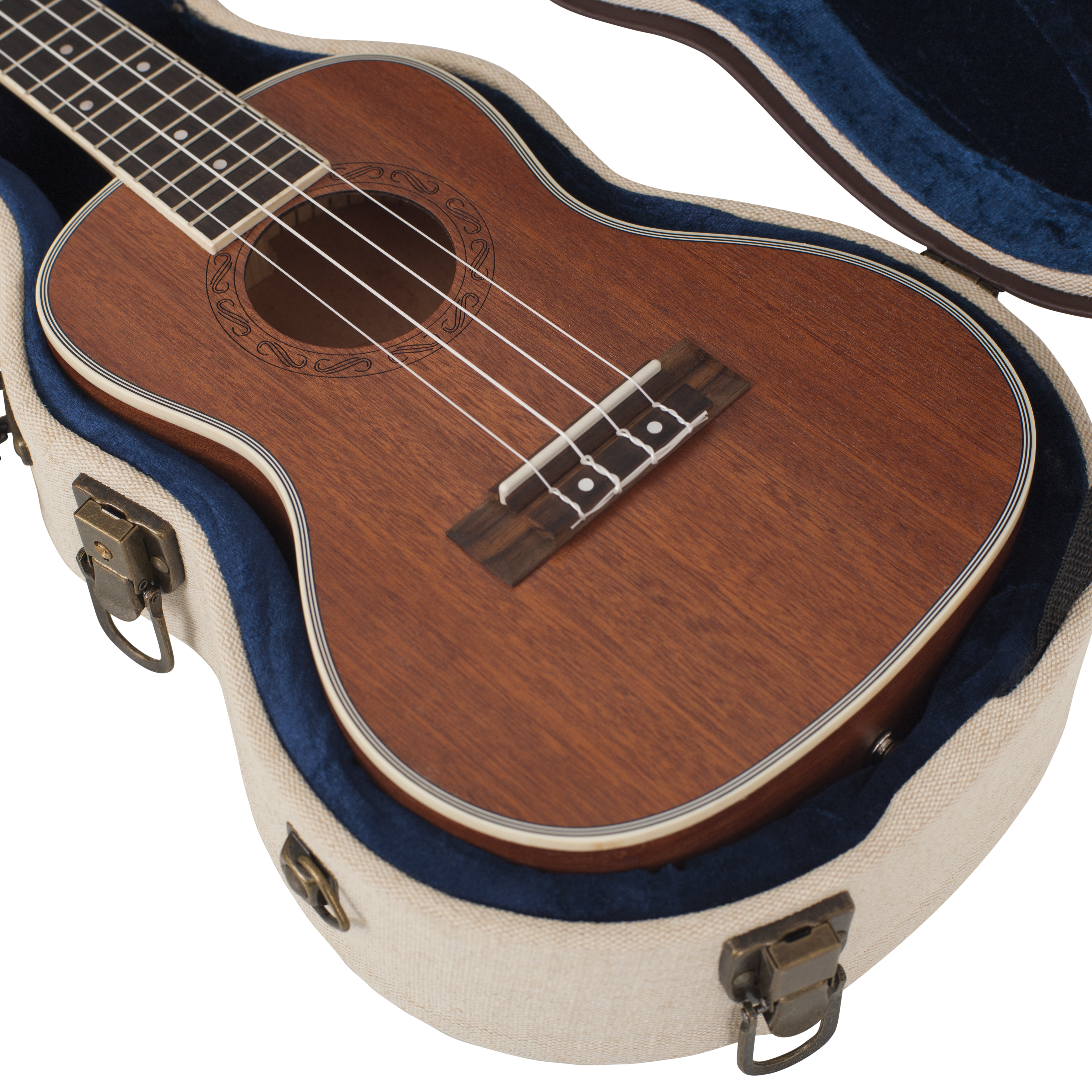 Journeyman Concert Style Ukulele Deluxe Wood Case