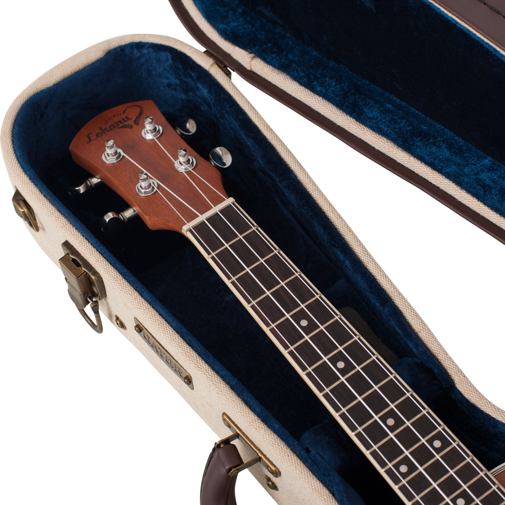 Journeyman Concert Style Ukulele Deluxe Wood Case