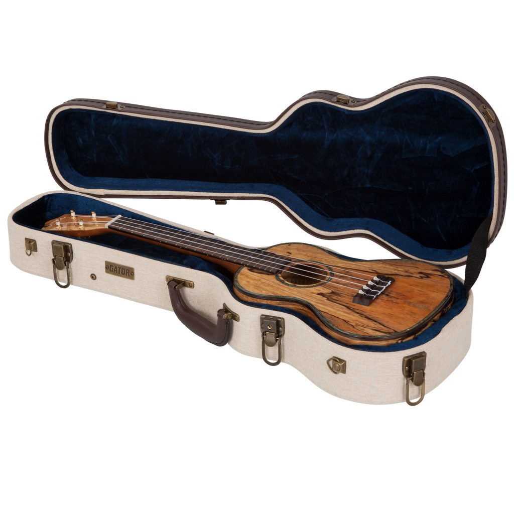 Journeyman Tenor Style Ukulele Deluxe Wood Case