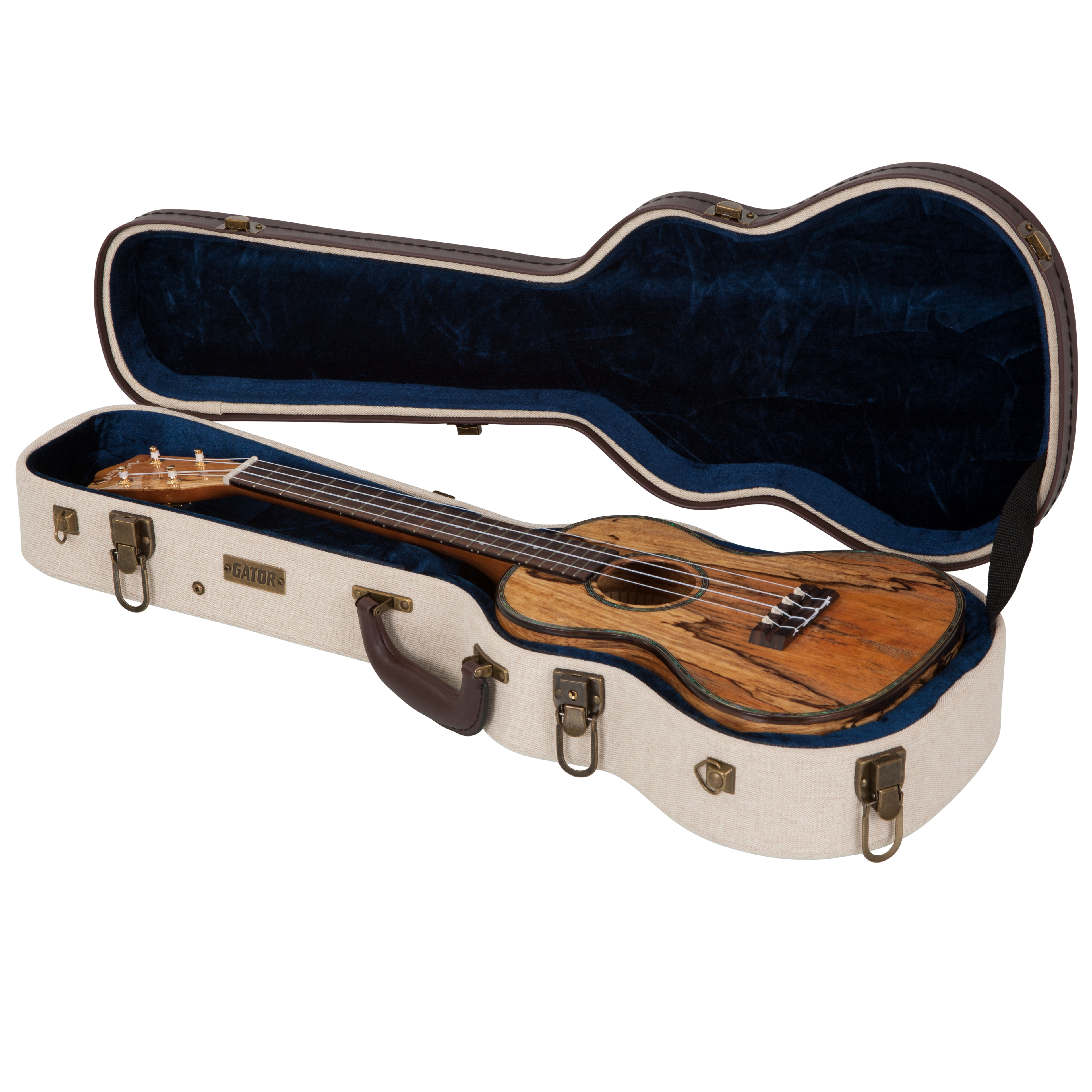 Journeyman Tenor Style Ukulele Deluxe Wood Case