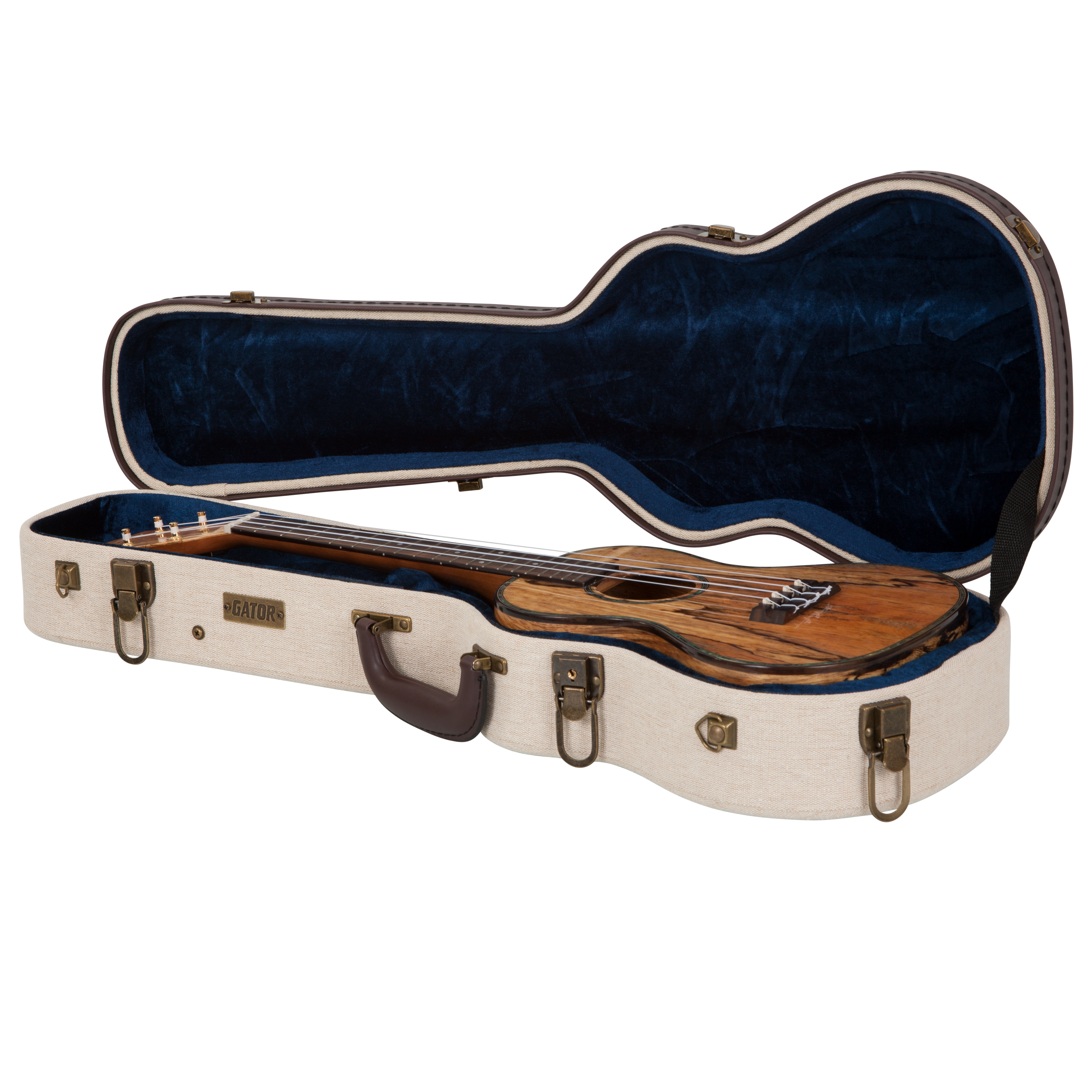 Journeyman Tenor Style Ukulele Deluxe Wood Case