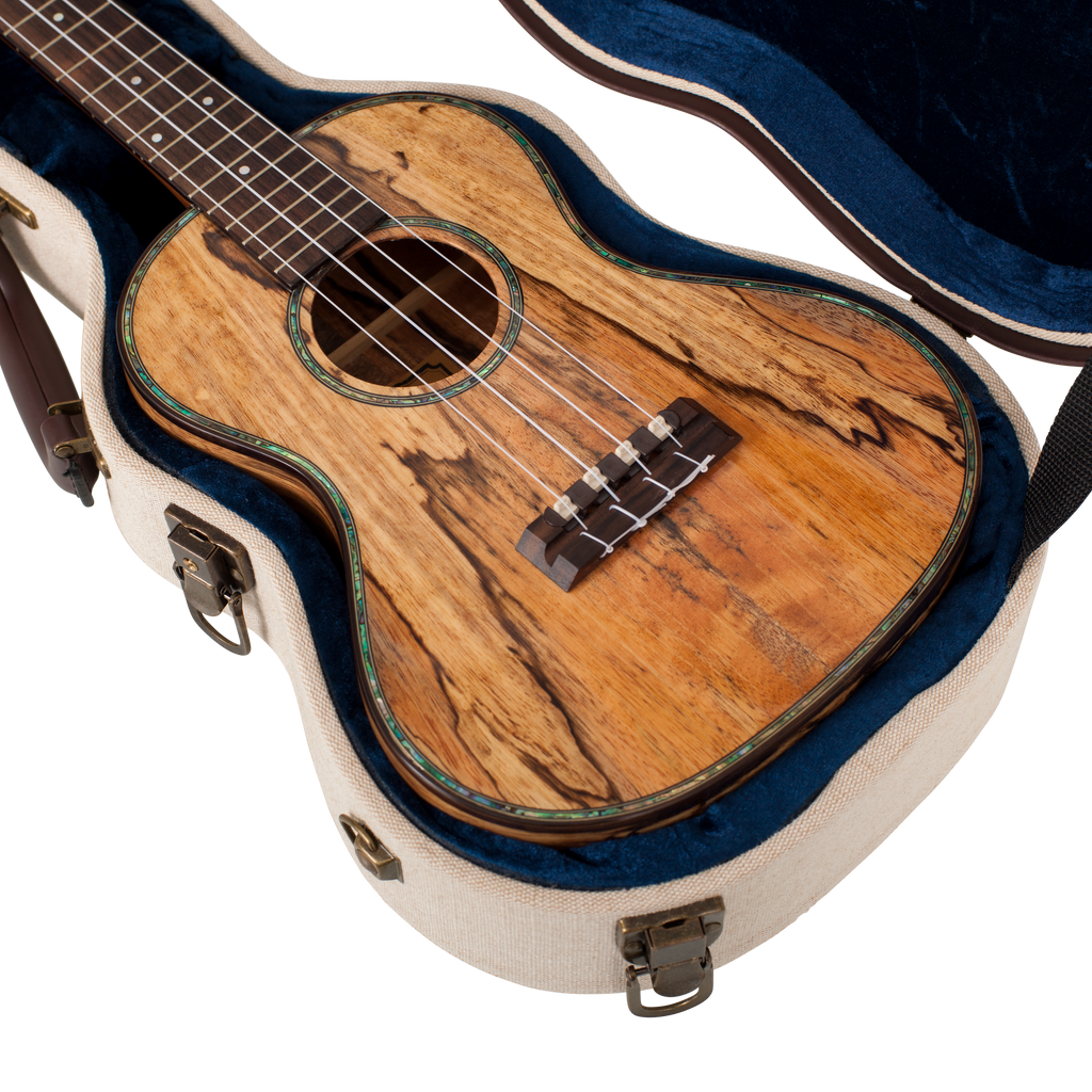 Journeyman Tenor Style Ukulele Deluxe Wood Case