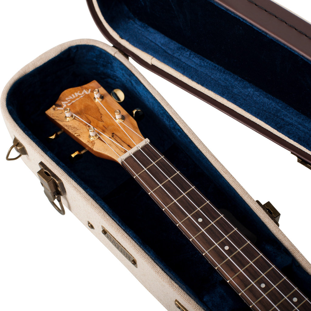 Journeyman Tenor Style Ukulele Deluxe Wood Case