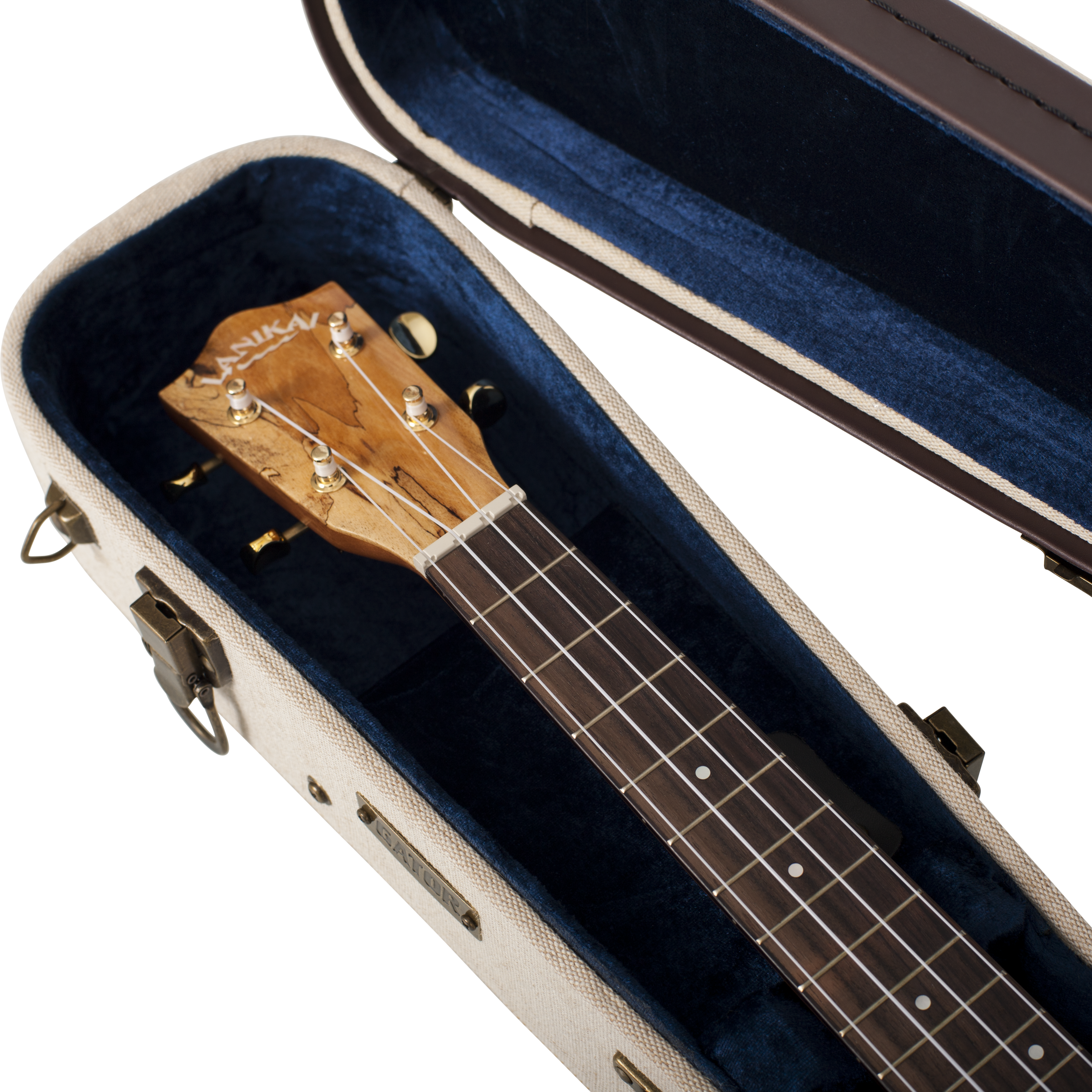 Journeyman Tenor Style Ukulele Deluxe Wood Case