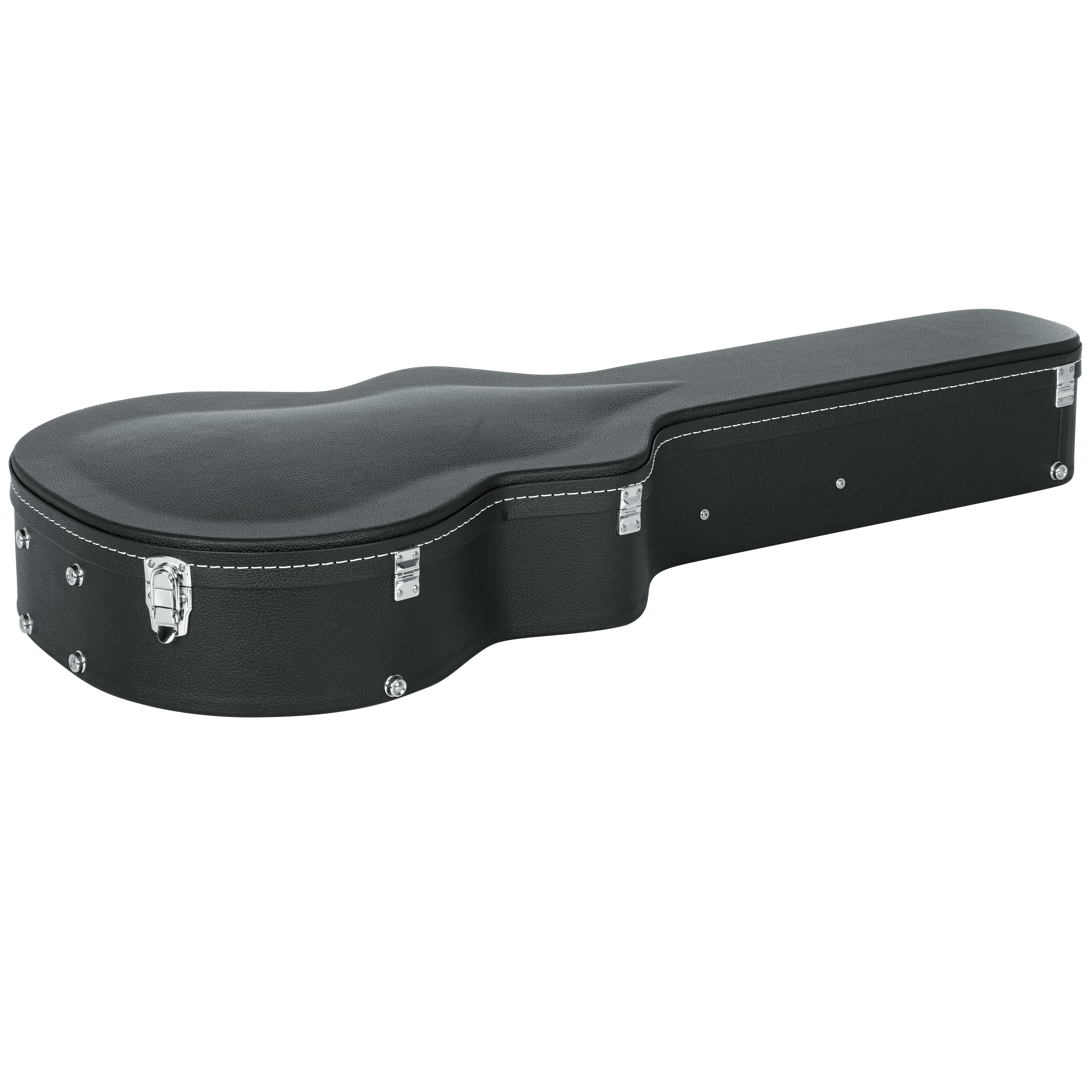 Jumbo Acoustic Guitar Deluxe Wood Case