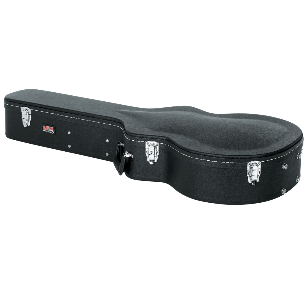Jumbo Acoustic Guitar Deluxe Wood Case