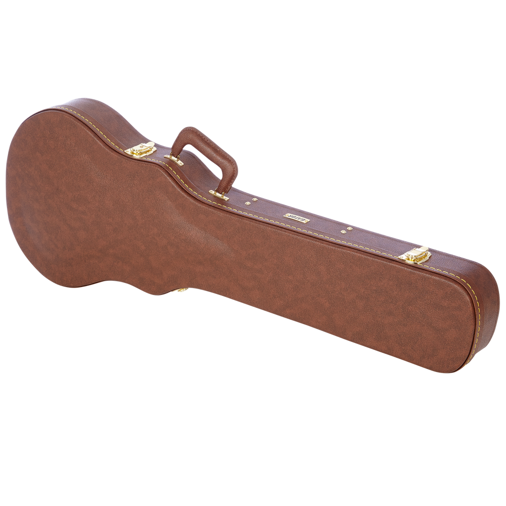 Gibson Les Paul® Guitar Deluxe Wood Case, Brown
