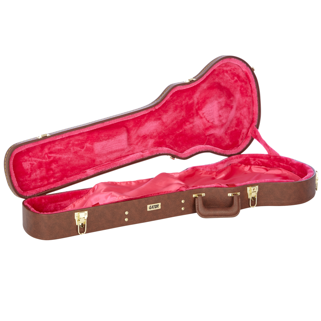 Gibson Les Paul® Guitar Deluxe Wood Case, Brown