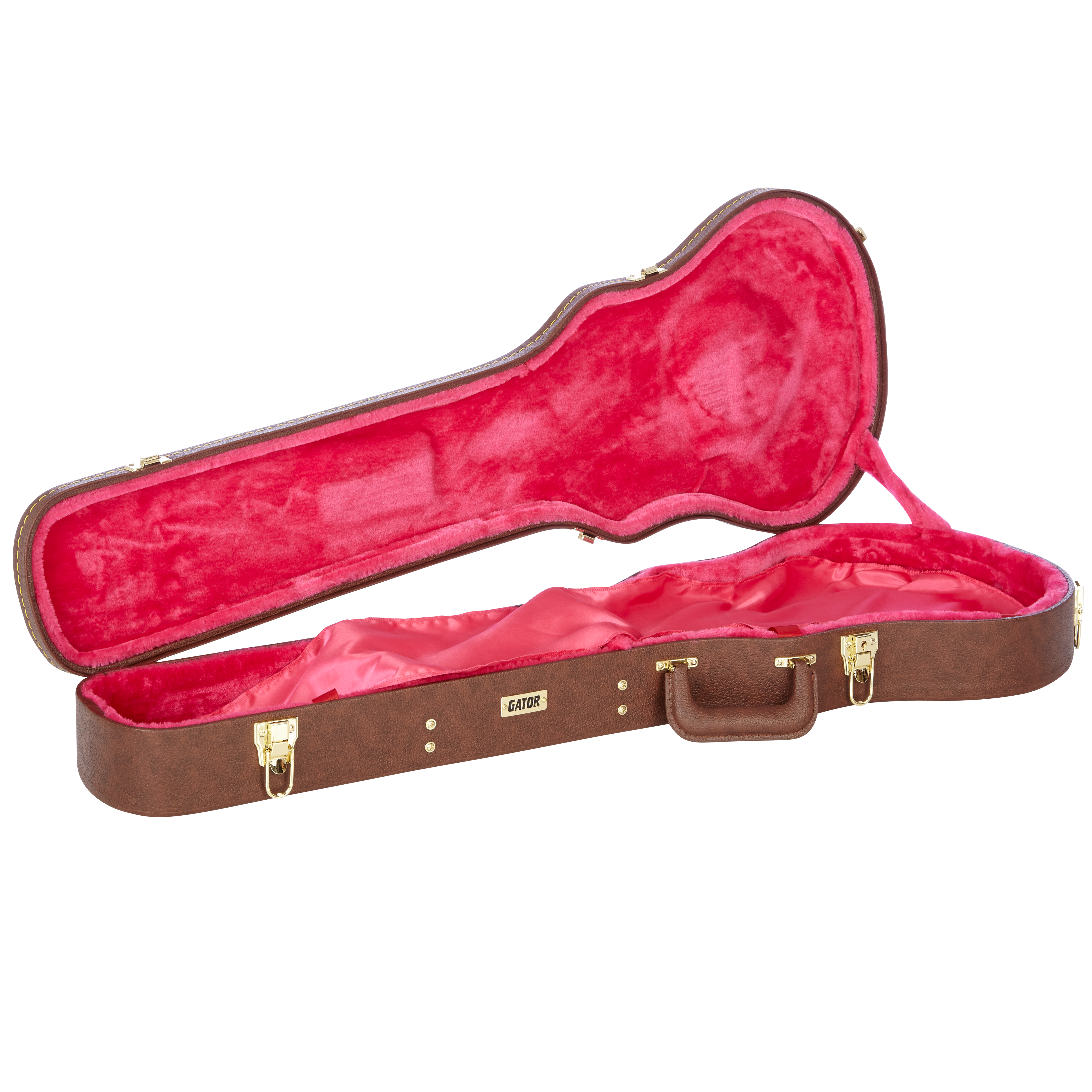 Gibson Les Paul® Guitar Deluxe Wood Case, Brown