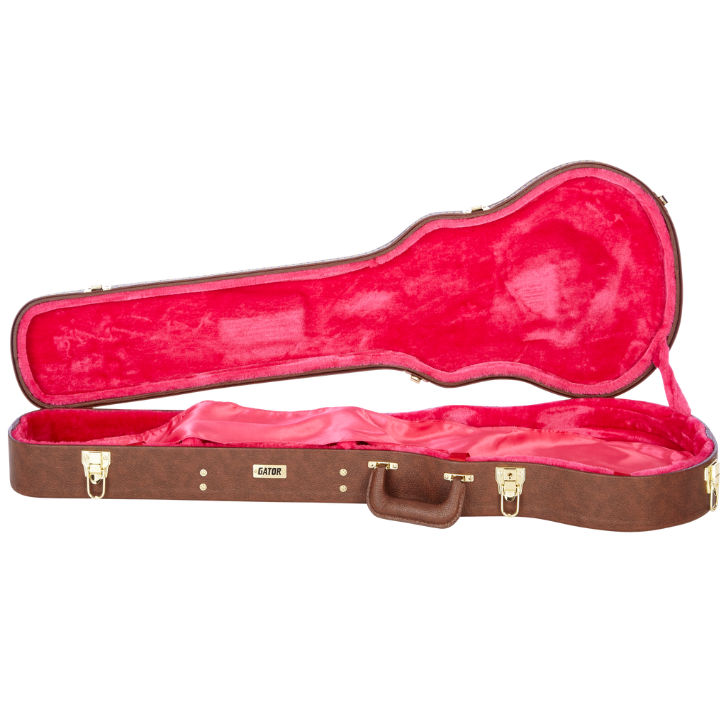 Gibson Les Paul® Guitar Deluxe Wood Case, Brown