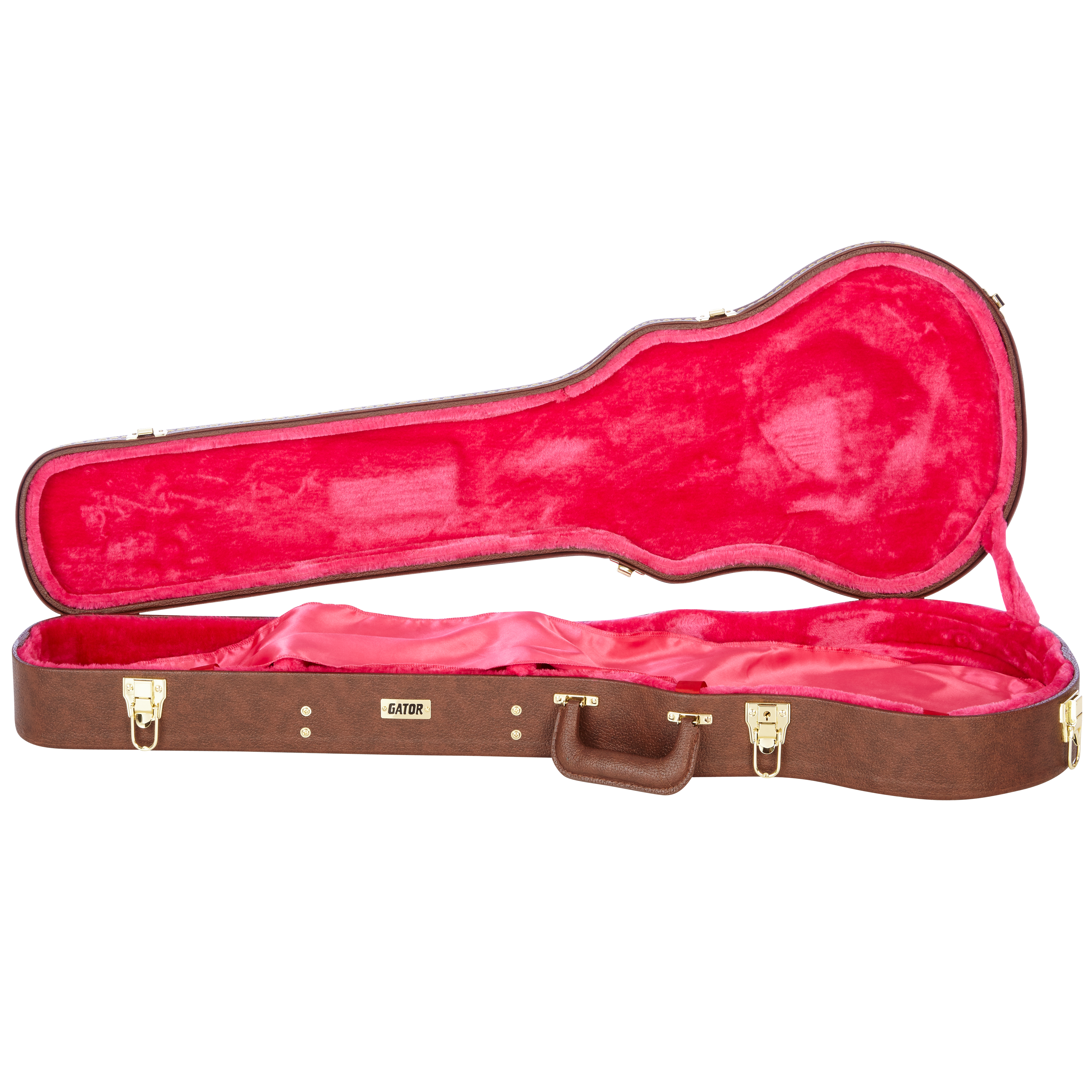 Gibson Les Paul® Guitar Deluxe Wood Case, Brown