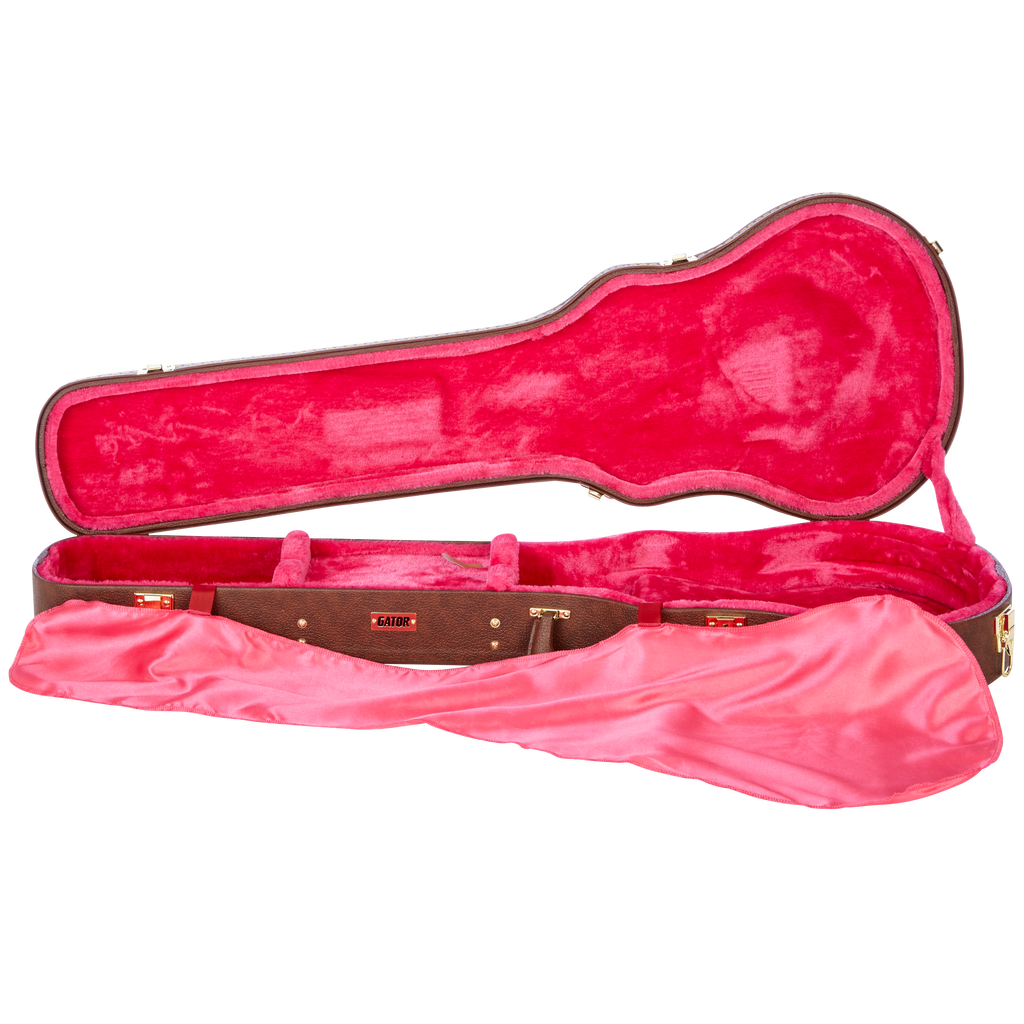 Gibson Les Paul® Guitar Deluxe Wood Case, Brown