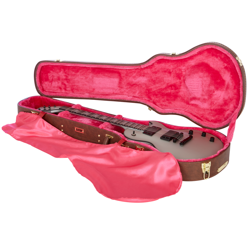 Gibson Les Paul® Guitar Deluxe Wood Case, Brown