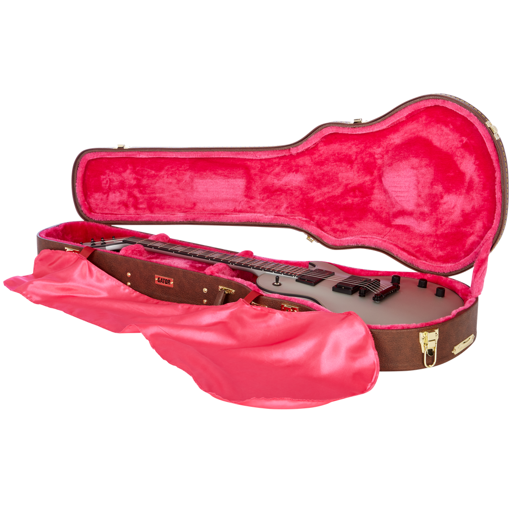 Gibson Les Paul® Guitar Deluxe Wood Case, Brown