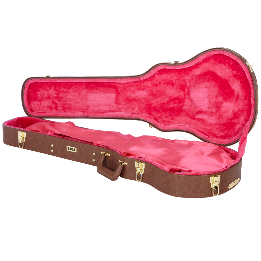 Gibson Les Paul® Guitar Deluxe Wood Case, Brown