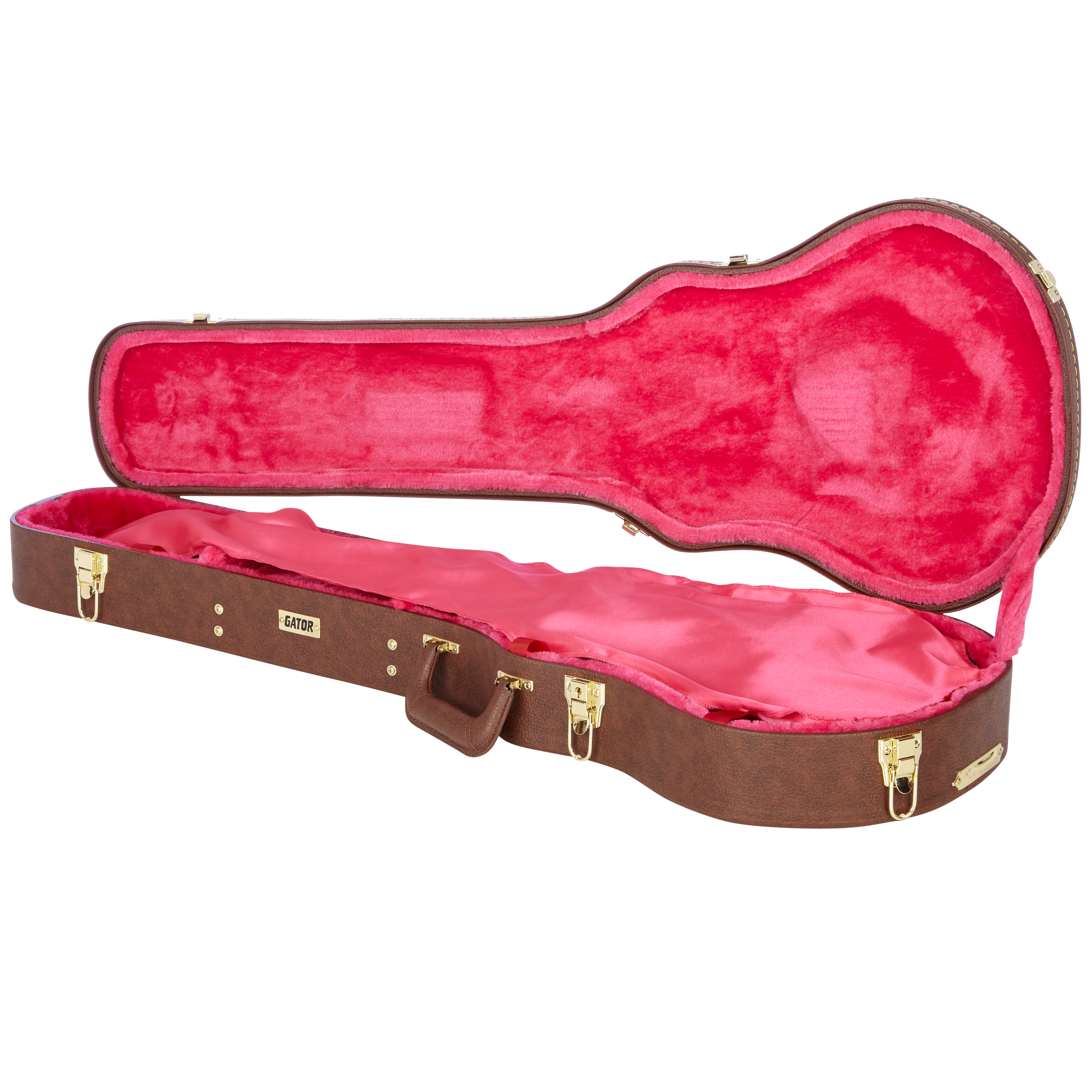 Gibson Les Paul® Guitar Deluxe Wood Case, Brown