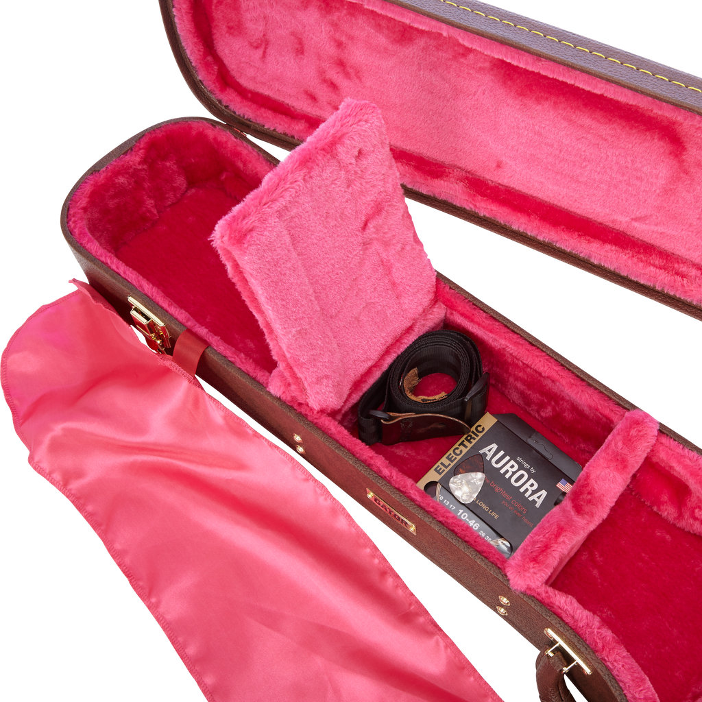 Gibson Les Paul® Guitar Deluxe Wood Case, Brown