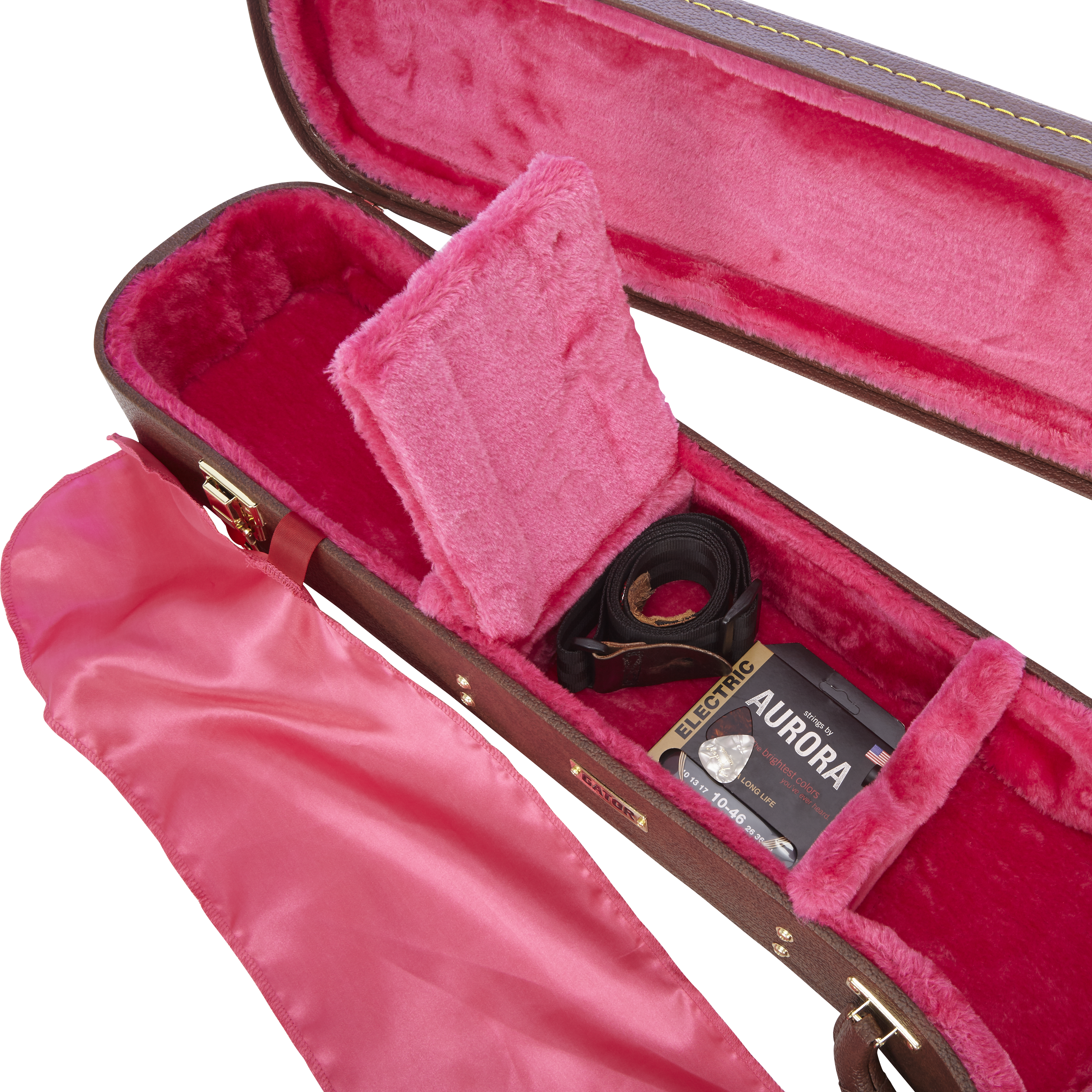 Gibson Les Paul® Guitar Deluxe Wood Case, Brown