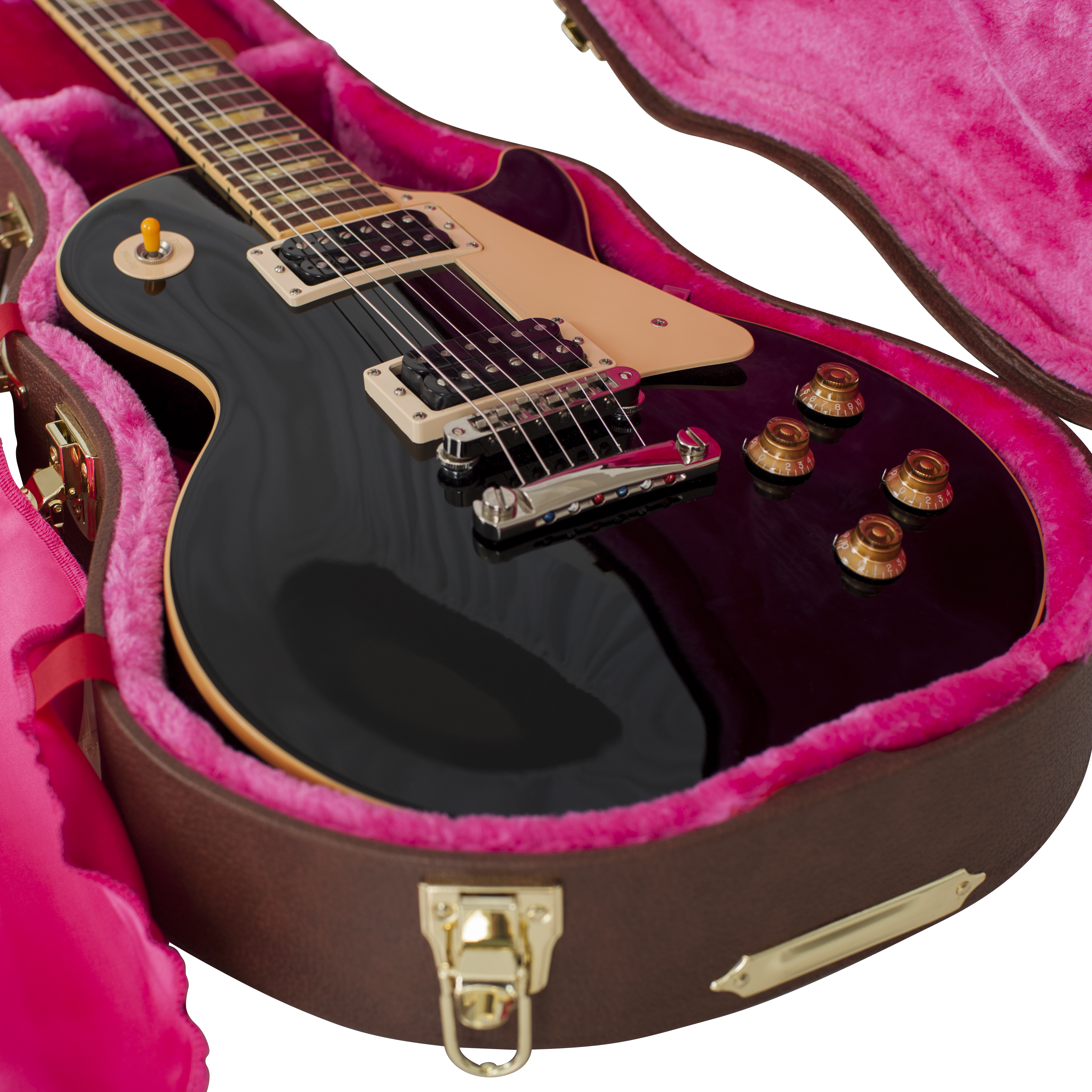 Gibson Les Paul® Guitar Deluxe Wood Case, Brown