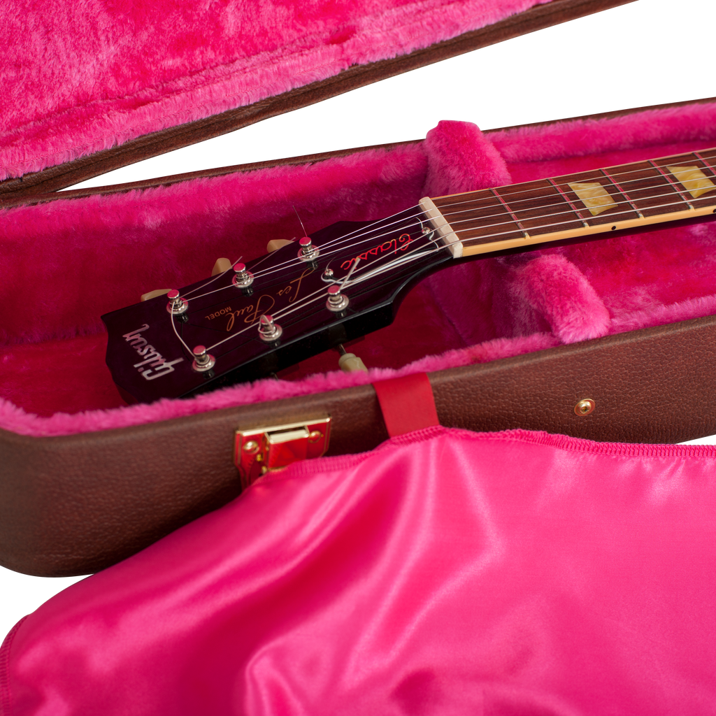 Gibson Les Paul® Guitar Deluxe Wood Case, Brown