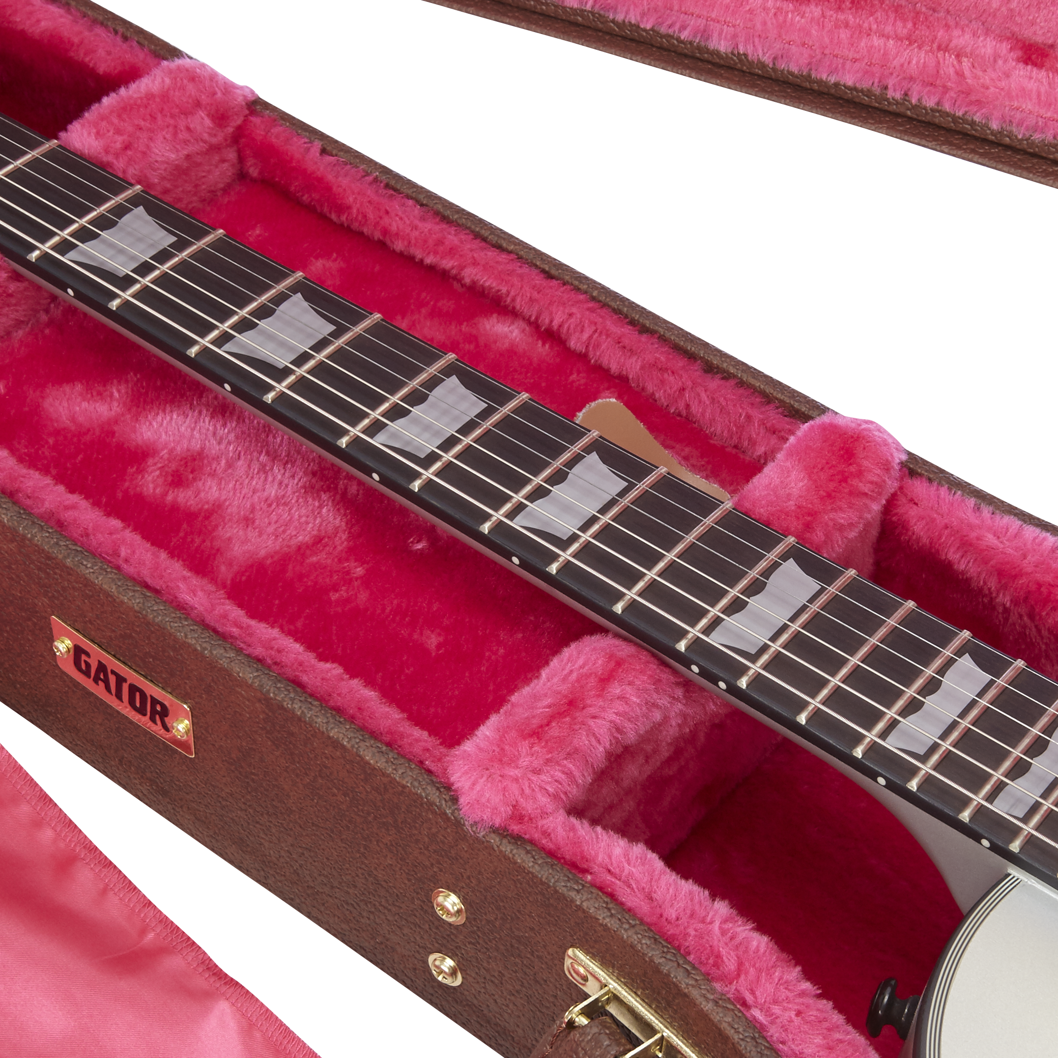 Gibson Les Paul® Guitar Deluxe Wood Case, Brown
