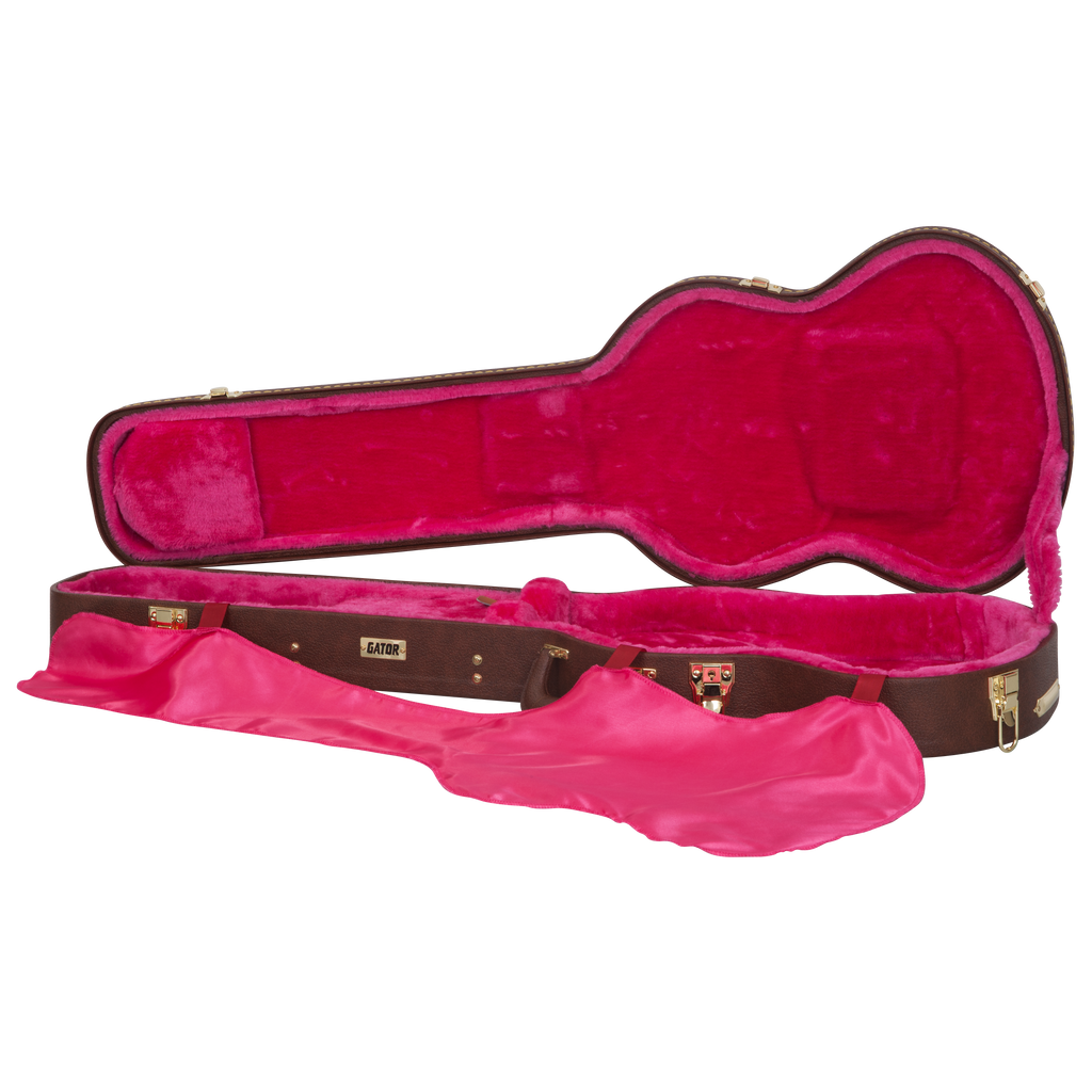 Gibson SG® Guitar Deluxe Wood Case, Brown
