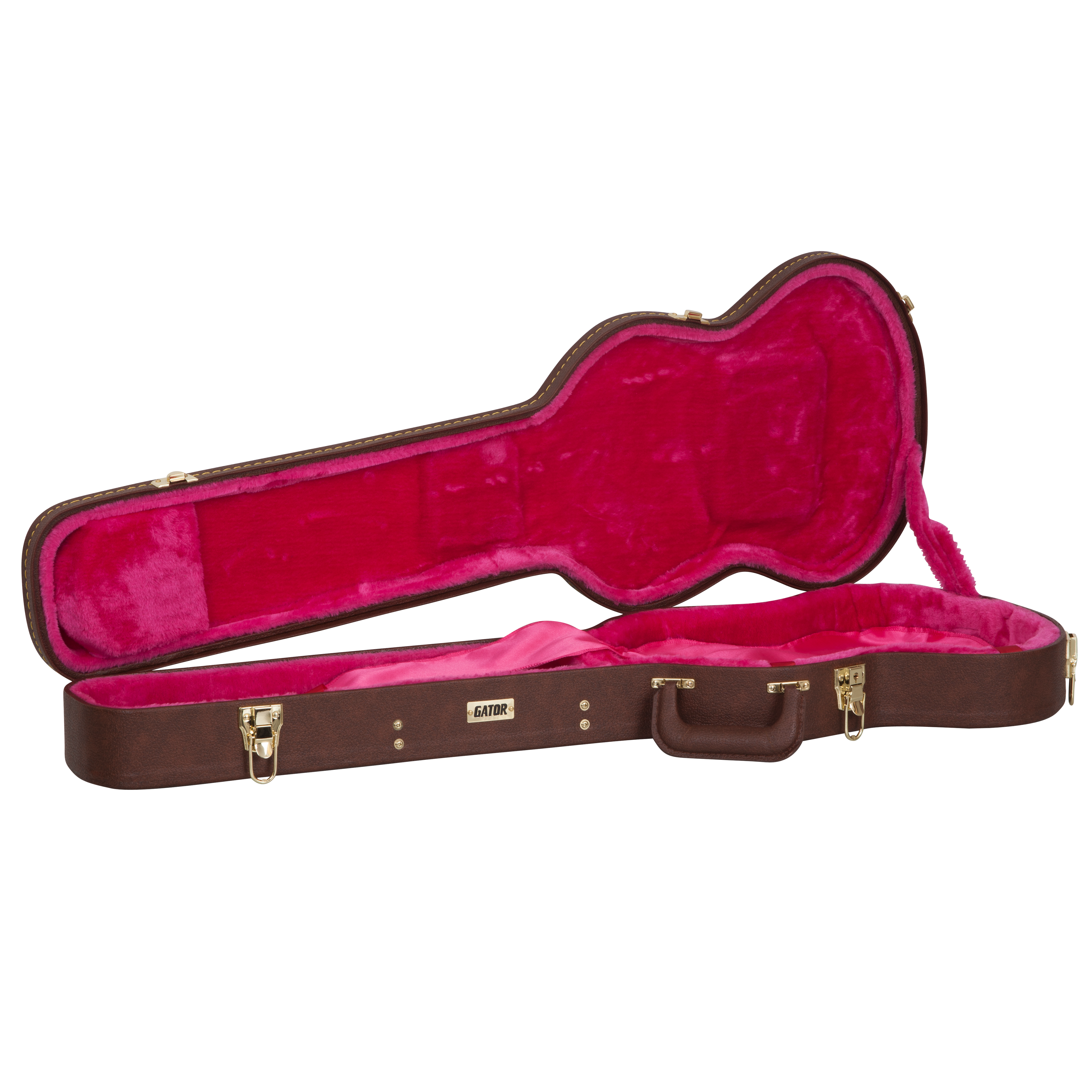 Gibson SG® Guitar Deluxe Wood Case, Brown