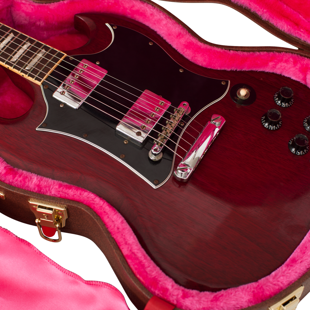 Gibson SG® Guitar Deluxe Wood Case, Brown