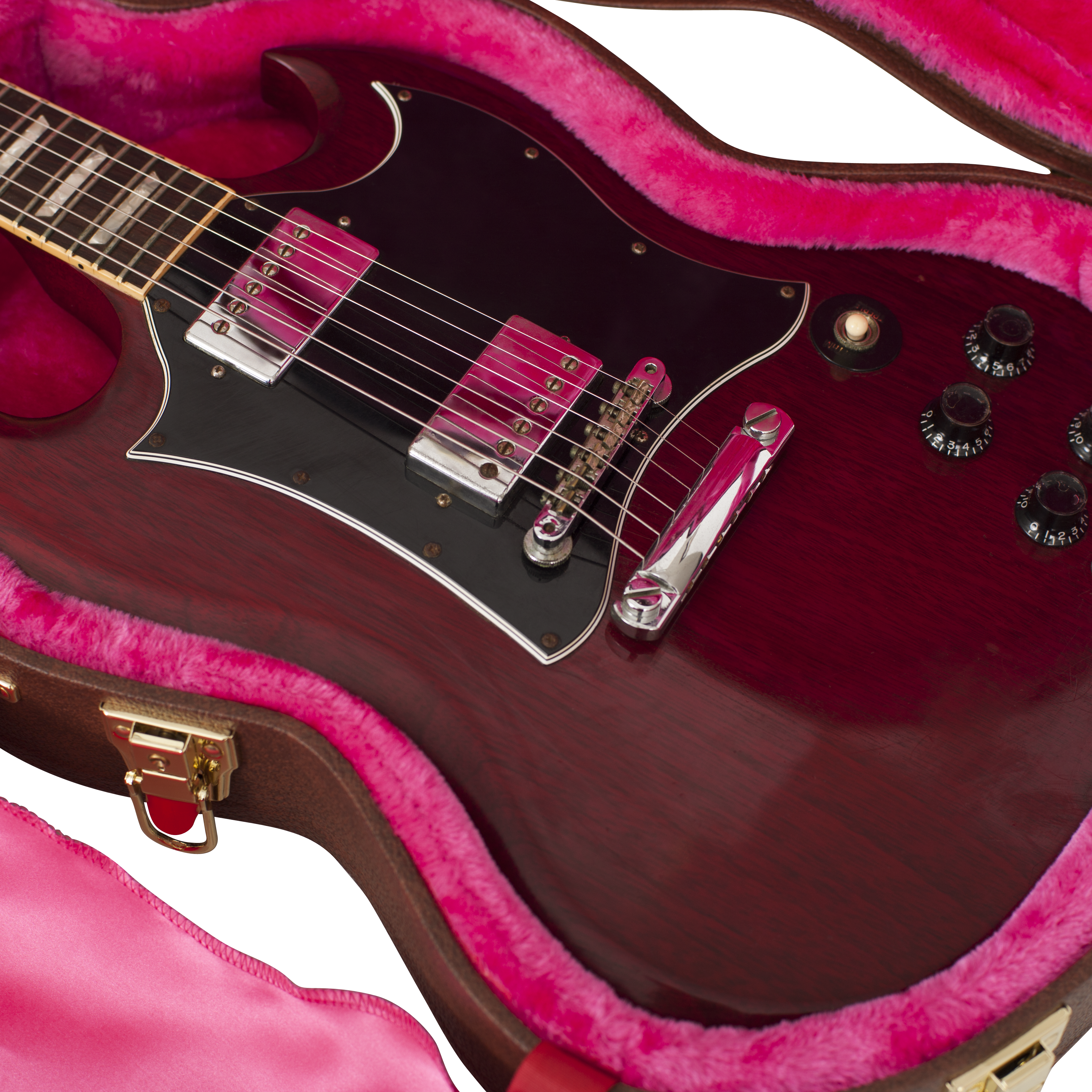 Gibson SG® Guitar Deluxe Wood Case, Brown