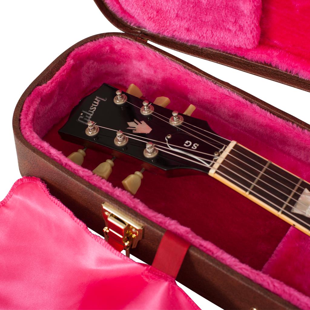 Gibson SG® Guitar Deluxe Wood Case, Brown