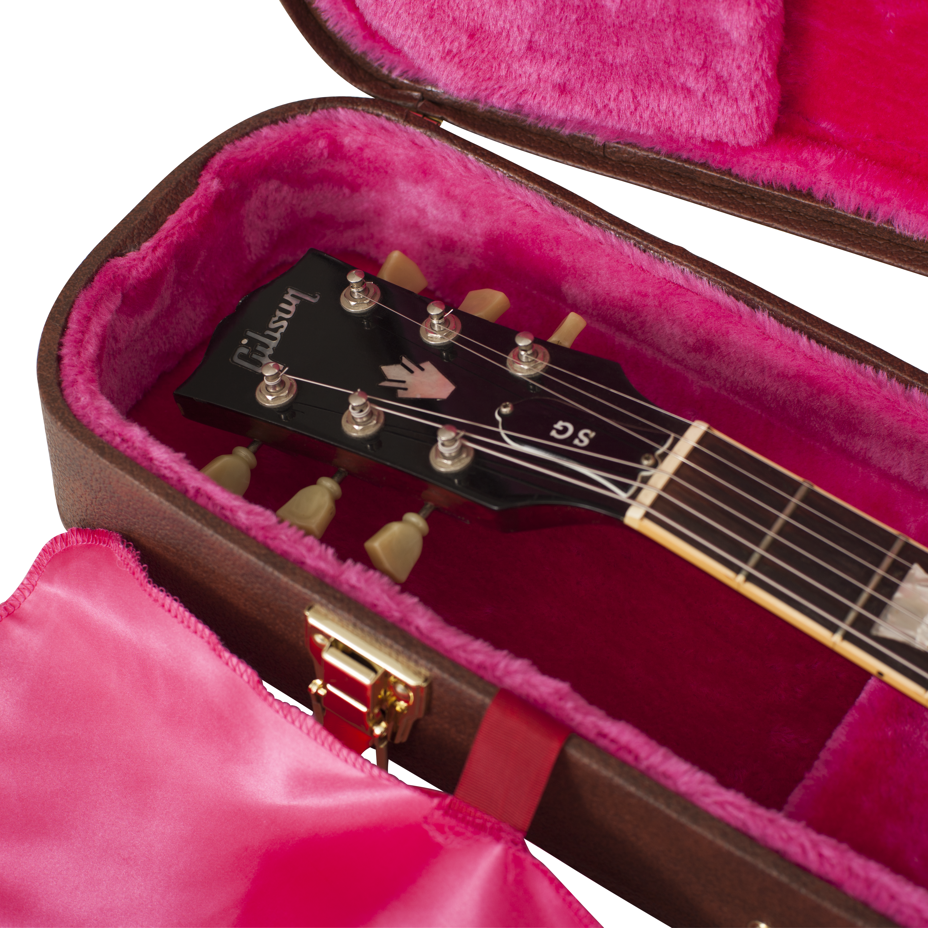 Gibson SG® Guitar Deluxe Wood Case, Brown