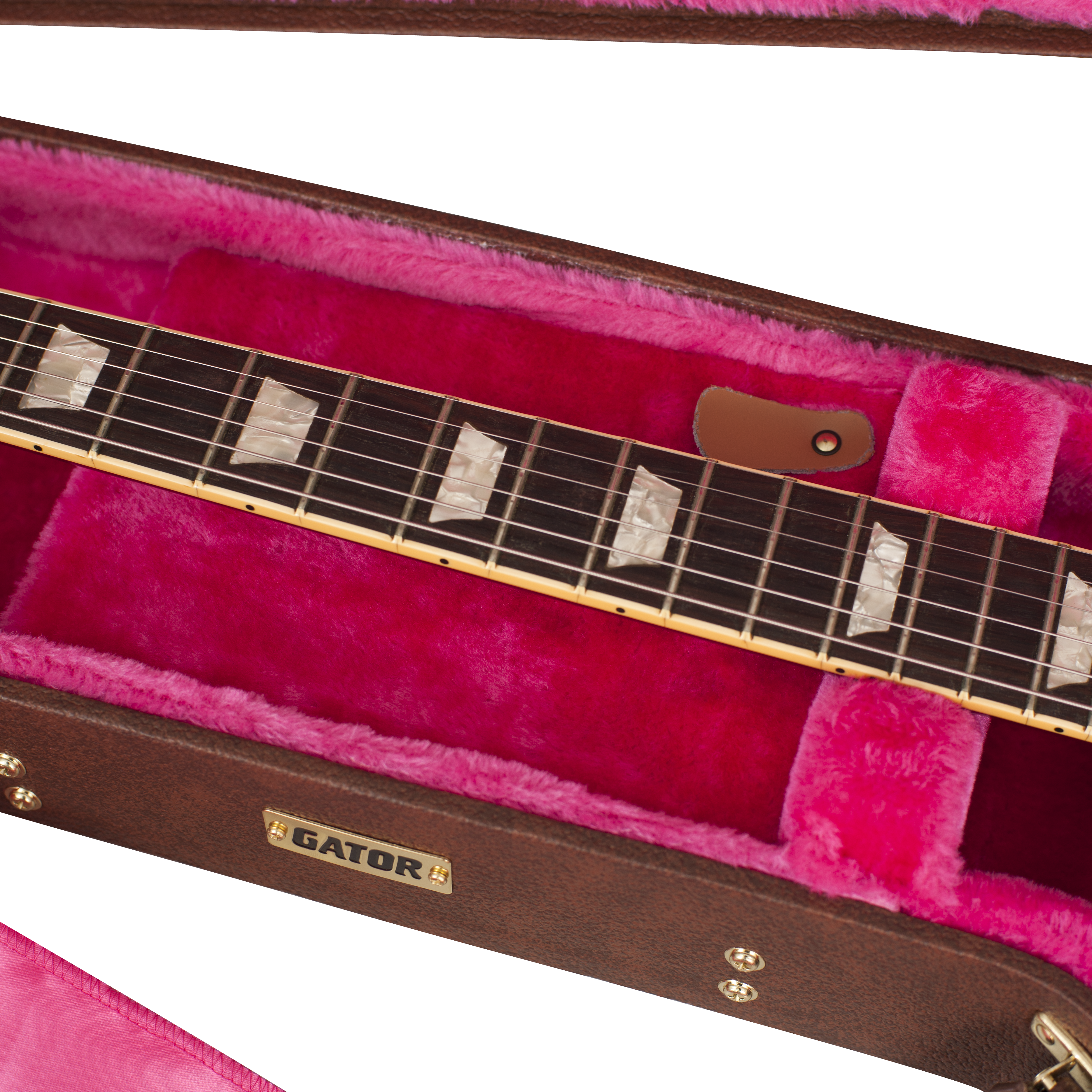 Gibson SG® Guitar Deluxe Wood Case, Brown
