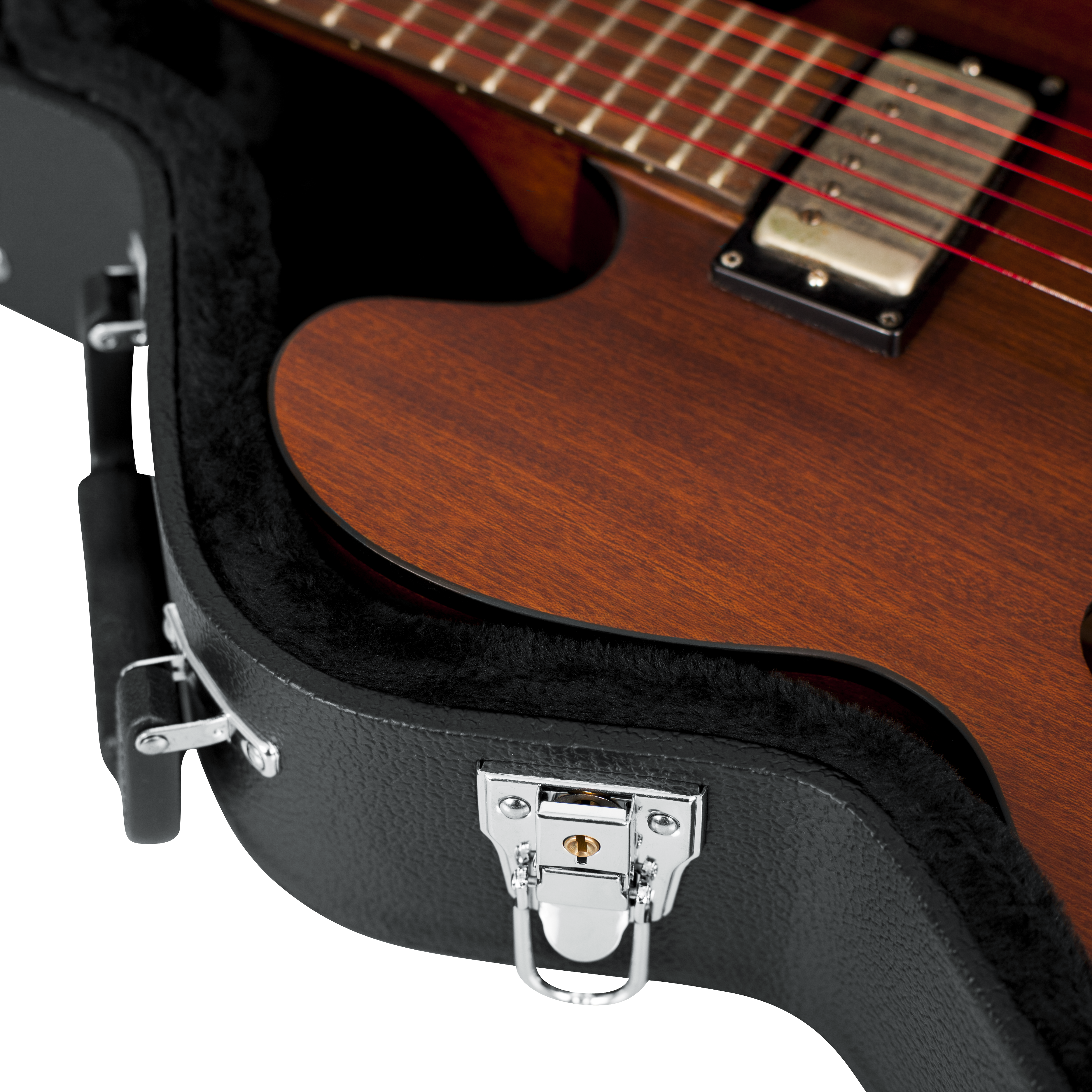 Semi-Hollow Style Guitar Wood Case