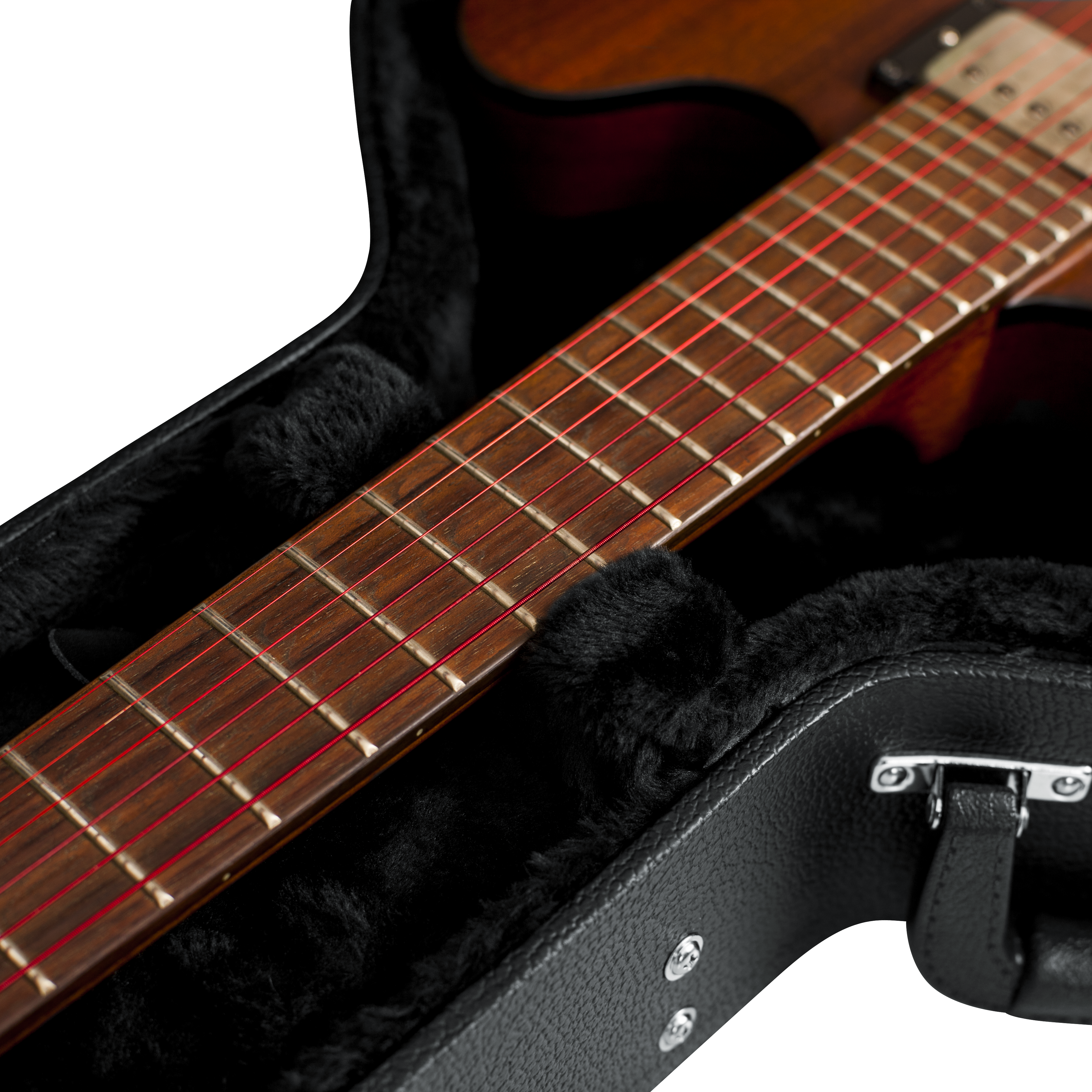 Semi-Hollow Style Guitar Wood Case