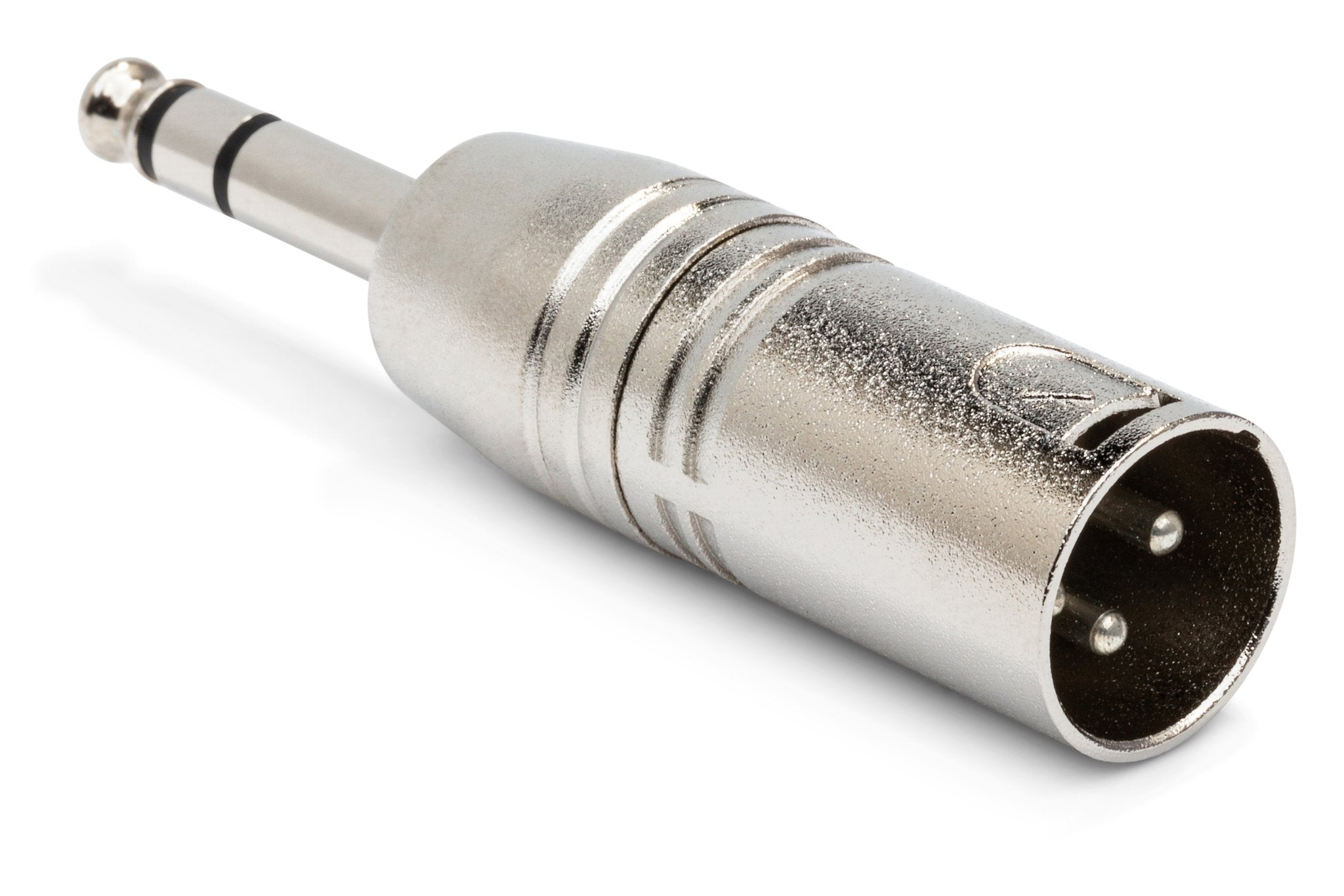 Adapter, XLR3M to 1/4 in TRS - Full