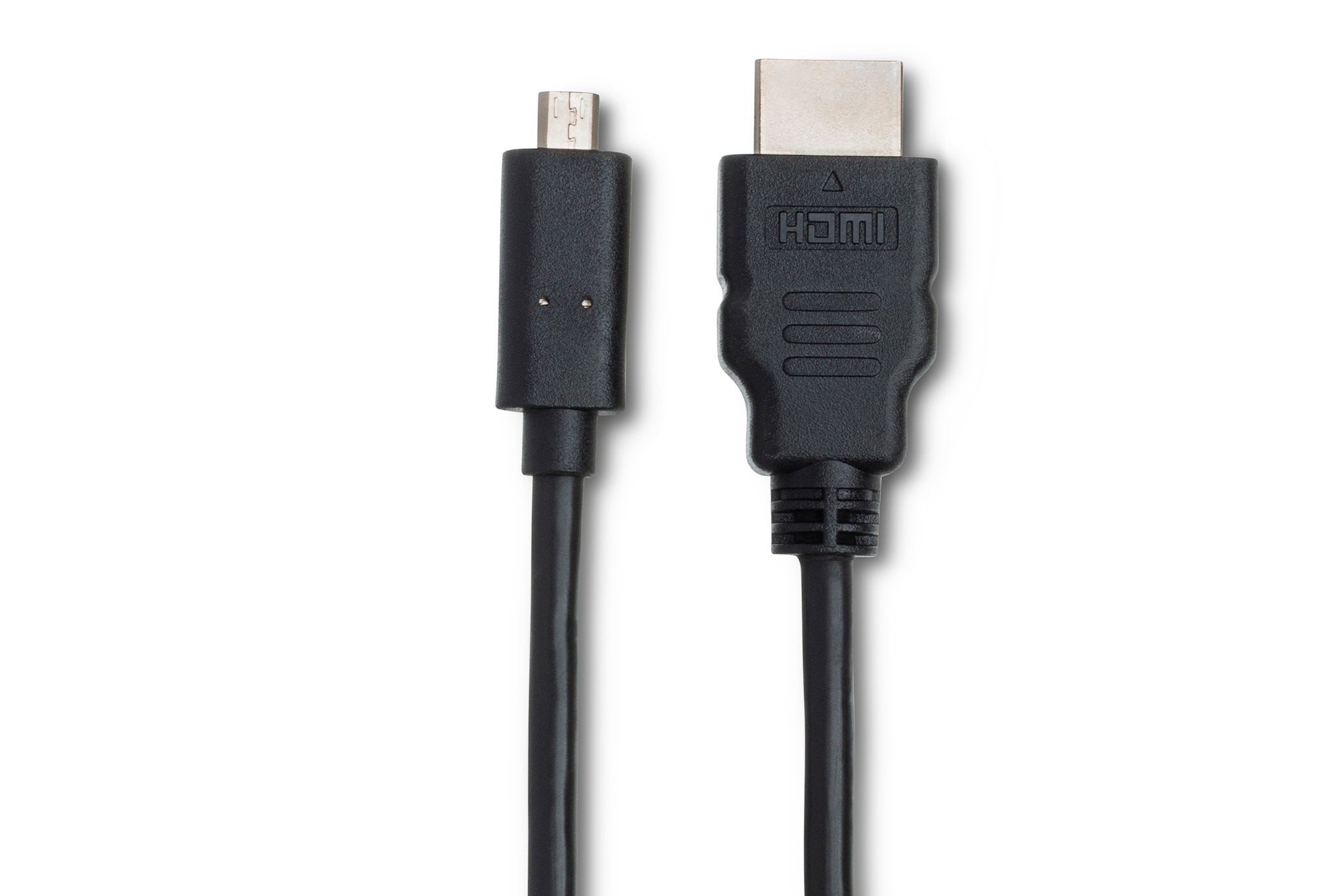 High Speed HDMI Cable with Ethernet, HDMI to HDMI Micro, 6 ft - Connector