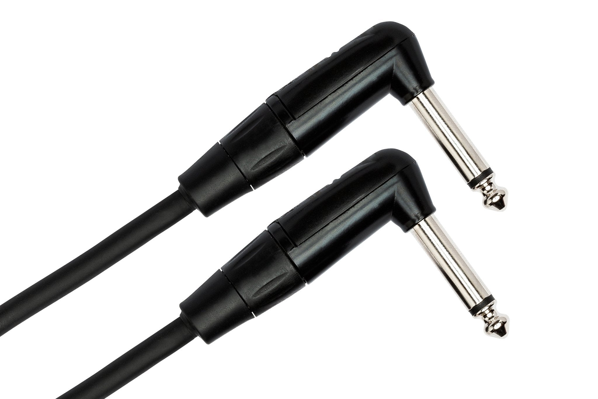 Pro Guitar Patch Cable, REAN Right-angle to Same, 6 in - Angle