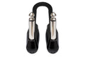 Pro Guitar Patch Cable, REAN Right-angle to Same, 6 in - Front