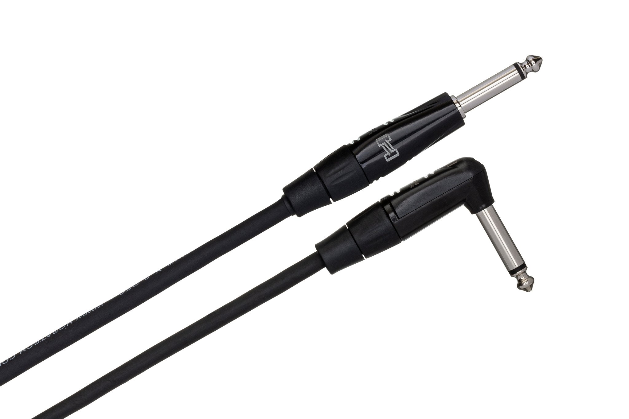 Pro Guitar Cable, REAN Straight to Right-angle - Angle