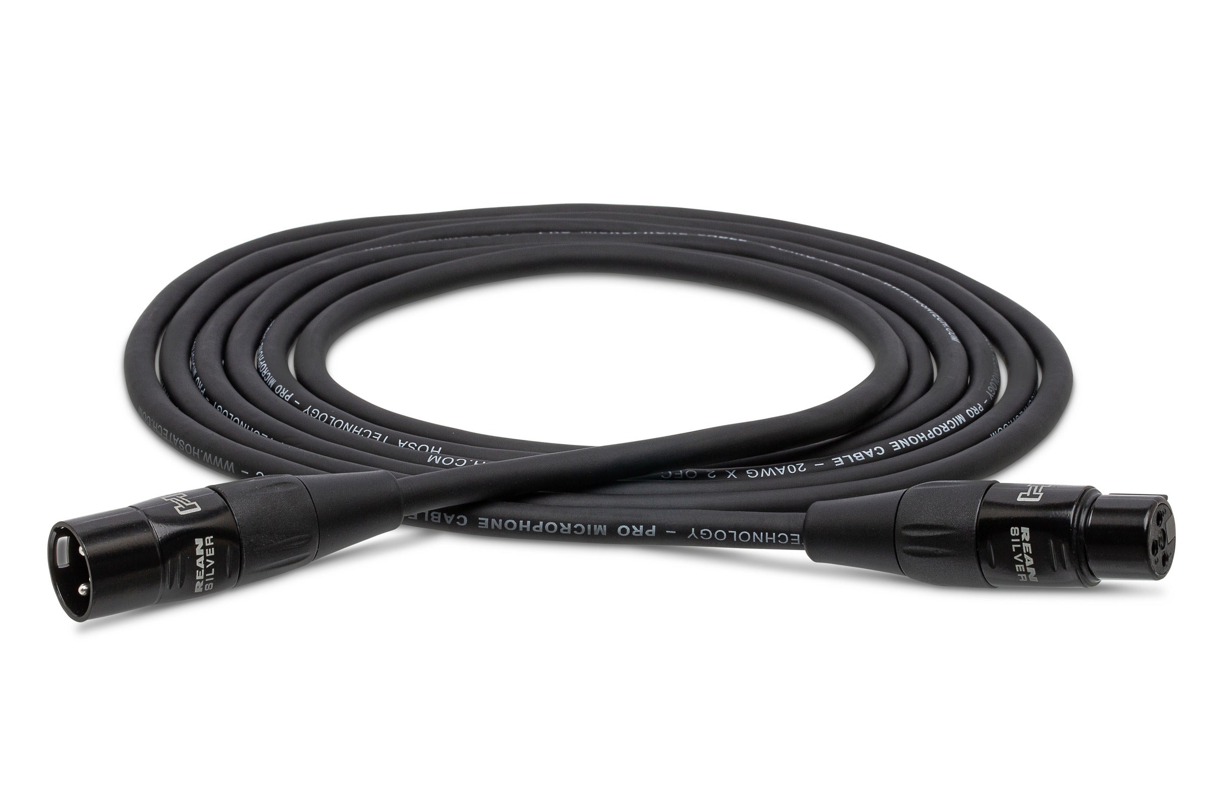 Pro Microphone Cable, REAN XLR3F to XLR3M - Full