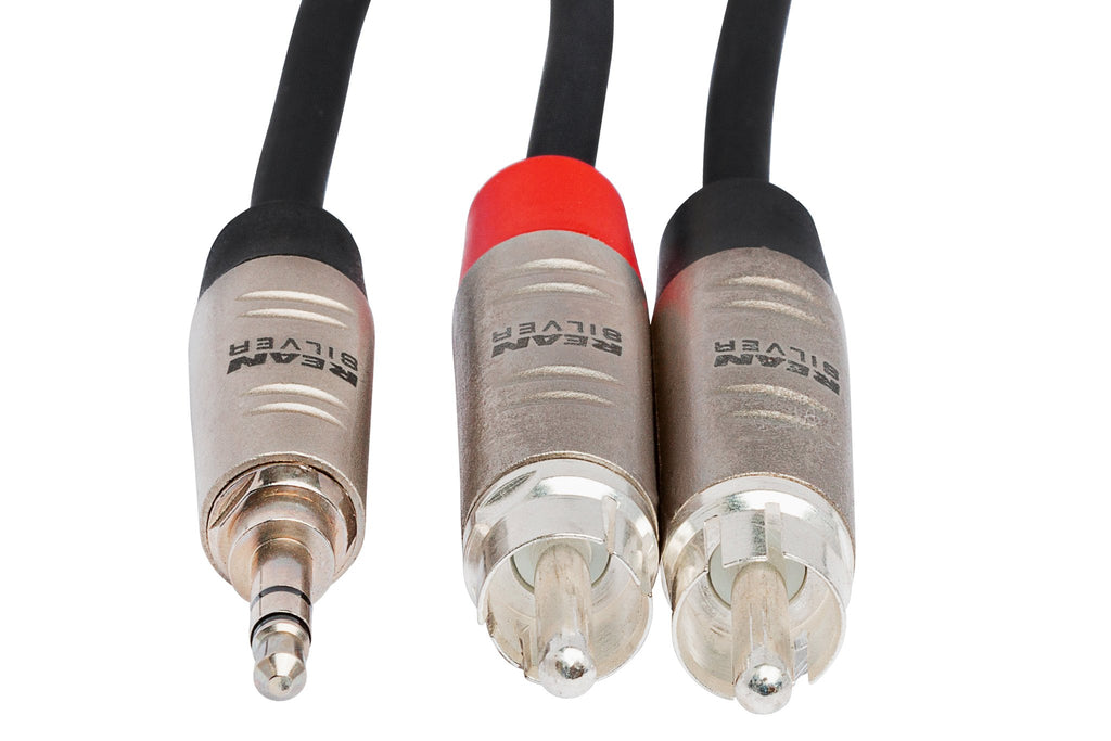 Pro Stereo Breakout, REAN 3.5 mm TRS to Dual RCA - Front