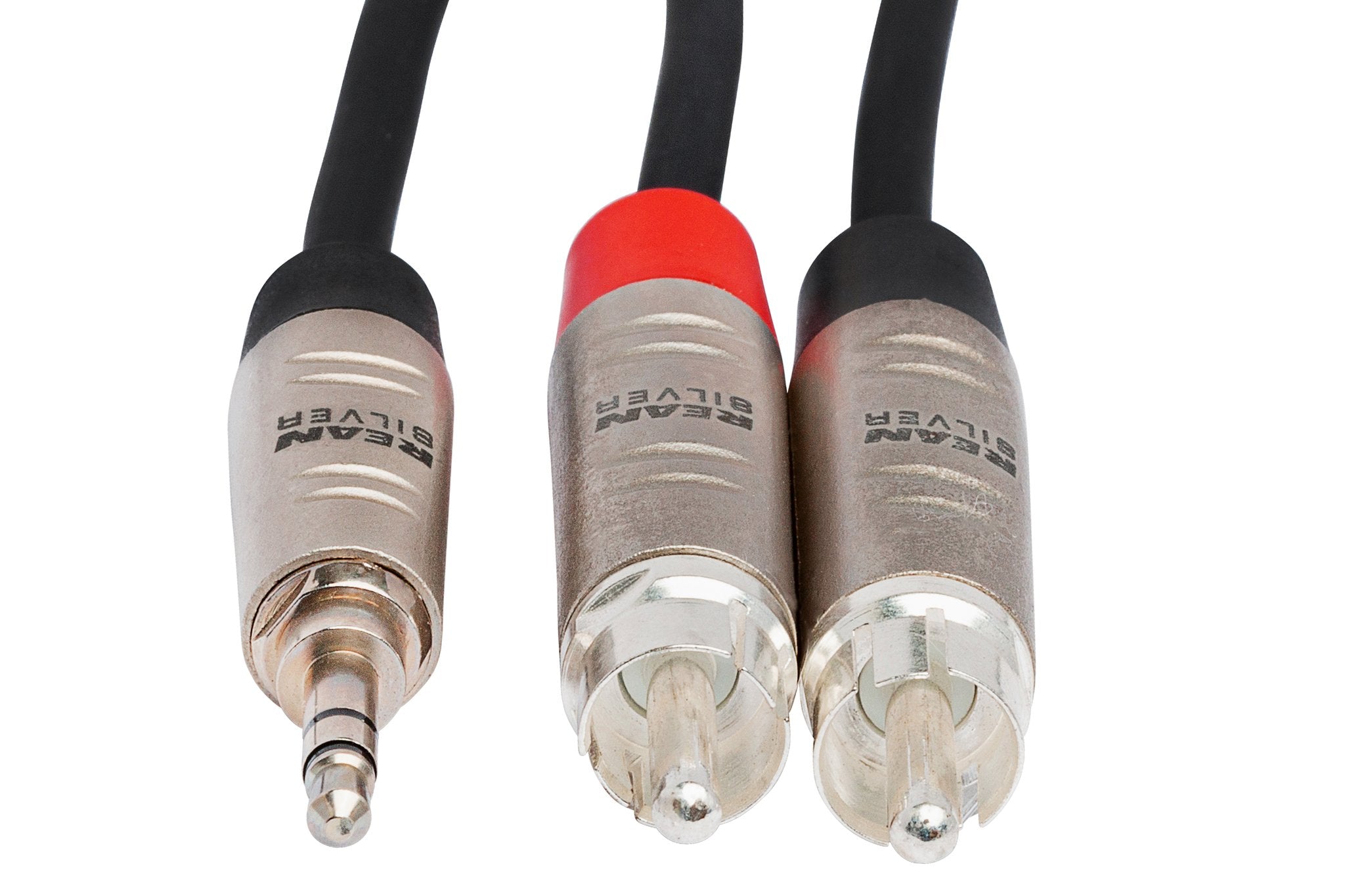 Pro Stereo Breakout, REAN 3.5 mm TRS to Dual RCA - Front