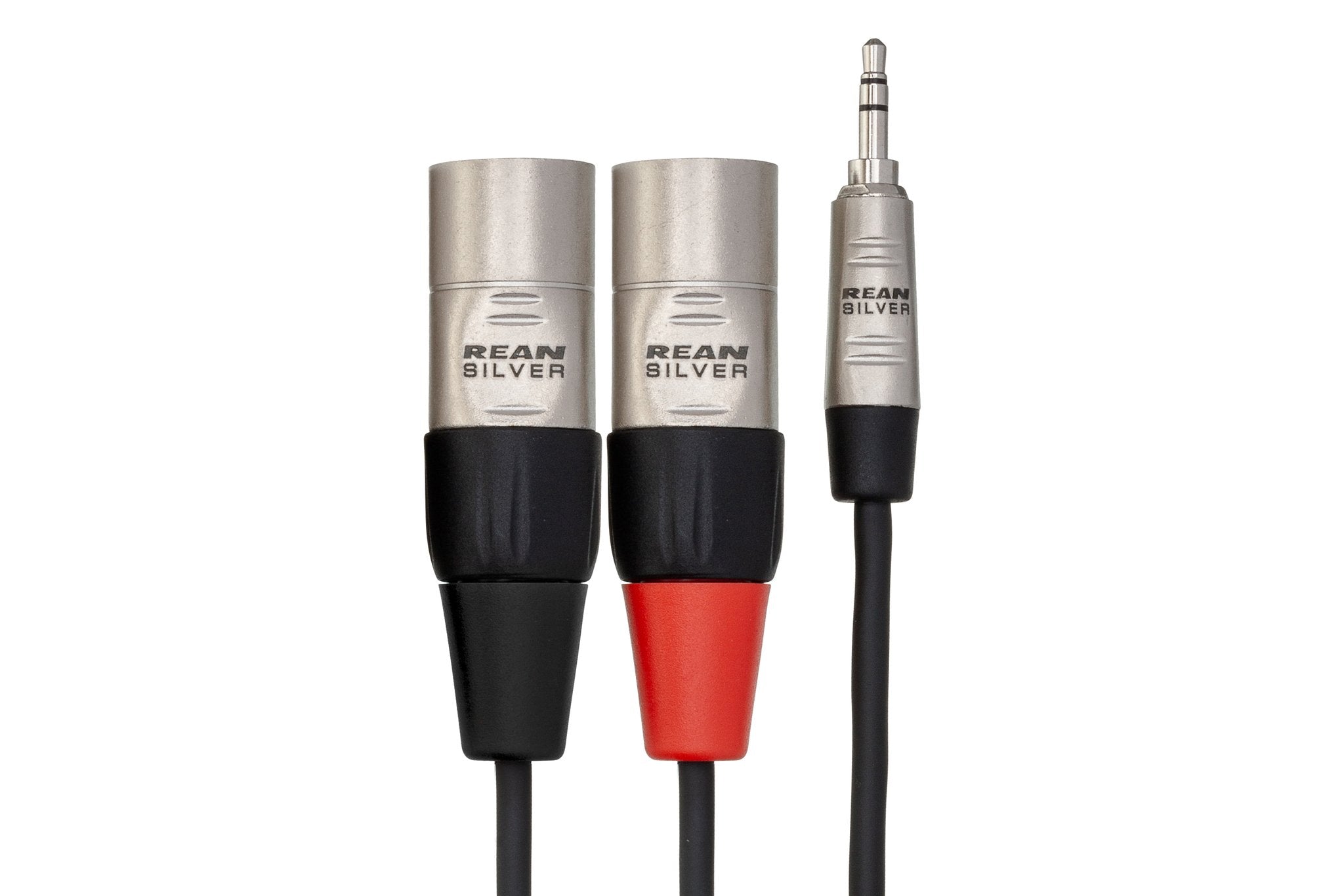 Pro Stereo Breakout, REAN 3.5 mm TRS to Dual XLR3M - Connector