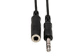 Headphone Extension Cable, 1/4 in TRS to 1/4 in TRS - Front