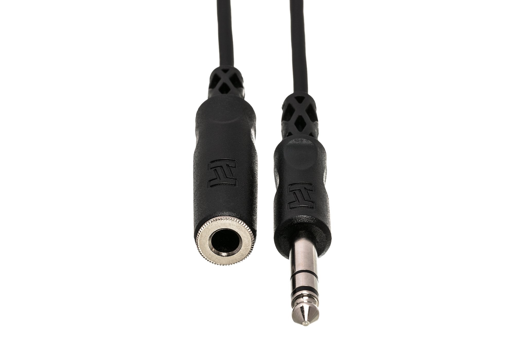 Headphone Extension Cable, 1/4 in TRS to 1/4 in TRS - Front