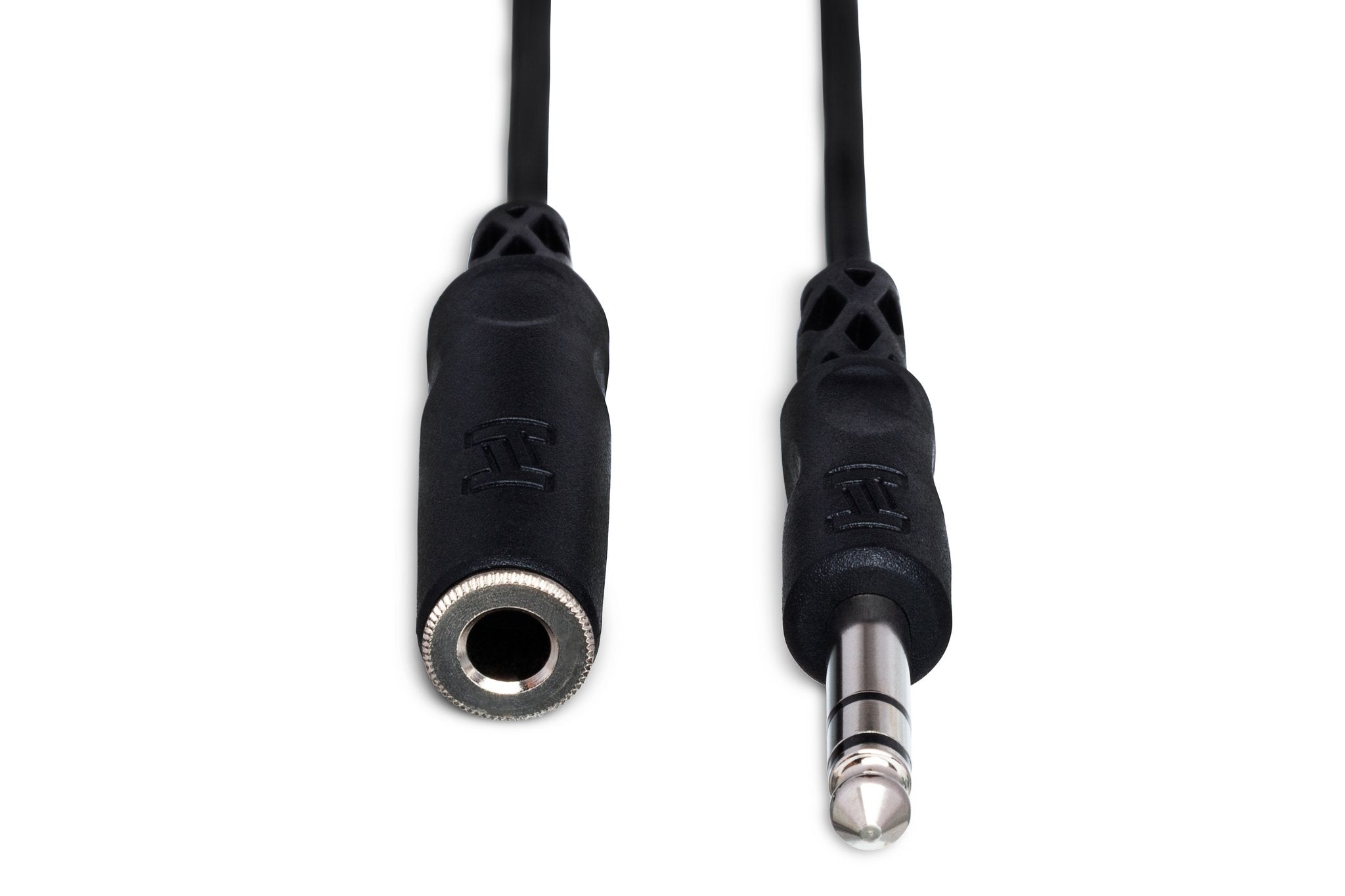 Headphone Extension Cable, 1/4 in TRS to 1/4 in TRS, 25 ft - Front